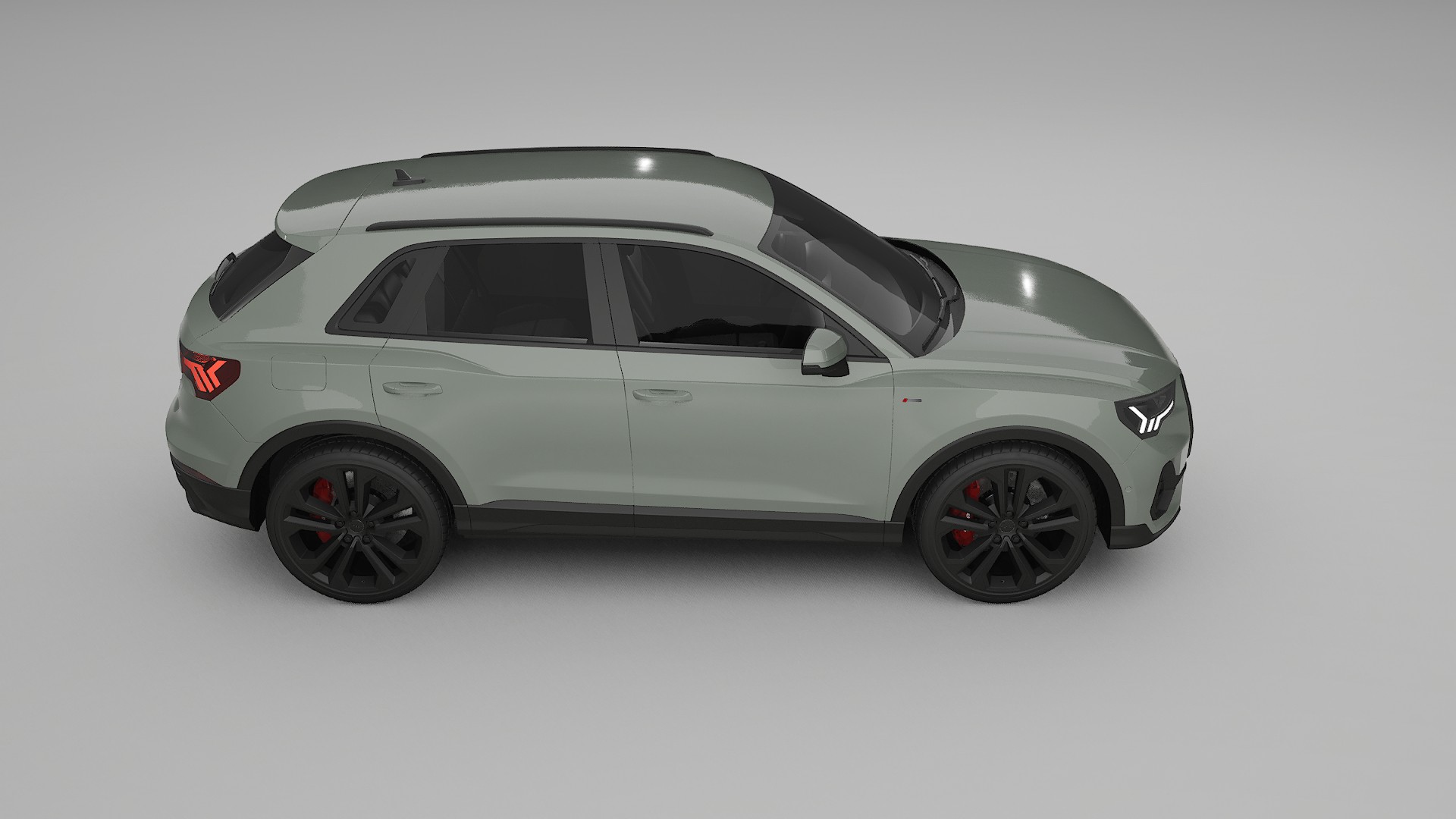 Audi Q3 S Line F3 TPU Lackschutzfolie | SLATE Farbwechsel PPF – Komplett-Vorgeschnittener Kit