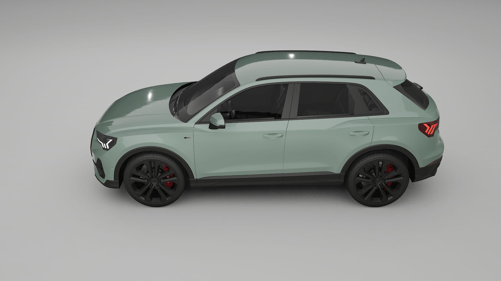 Audi Q3 S Line F3 TPU Lackschutzfolie | CINDER Farbwechsel PPF – Komplett-Vorgeschnittener Kit