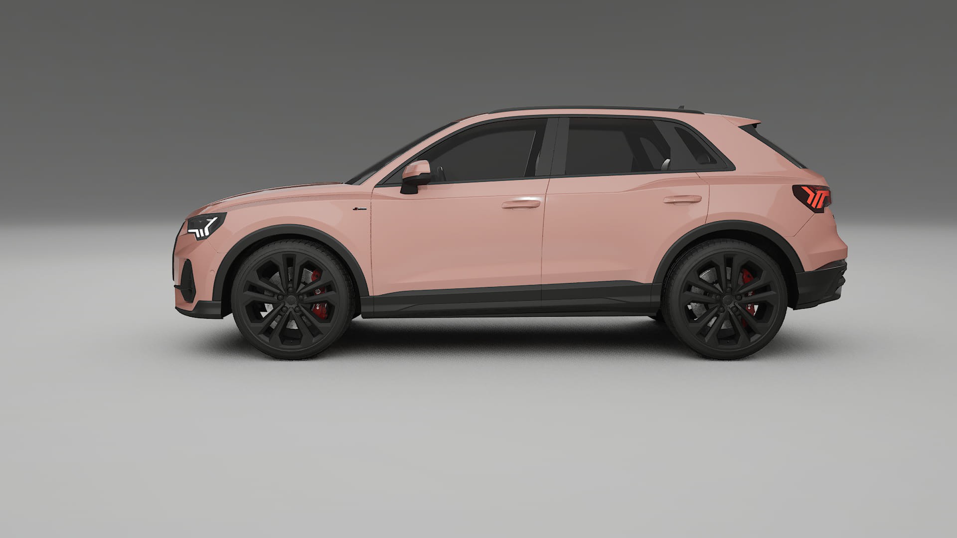 Audi Q3 S Line F3 TPU Lackschutzfolie | BLUSH Farbwechsel PPF – Komplett-Vorgeschnittener Kit