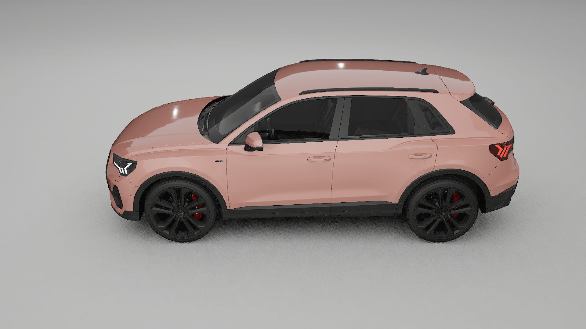 Audi Q3 S Line F3 TPU Lackschutzfolie | BLUSH Farbwechsel PPF – Komplett-Vorgeschnittener Kit