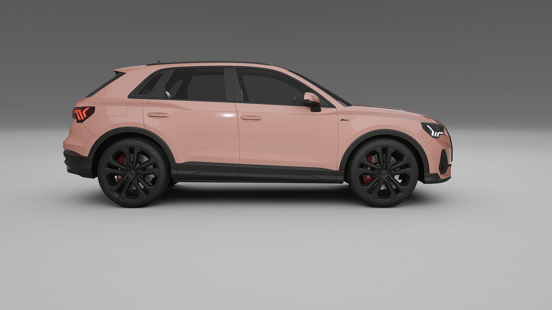 Audi Q3 S Line F3 TPU Lackschutzfolie | BLUSH Farbwechsel PPF – Komplett-Vorgeschnittener Kit
