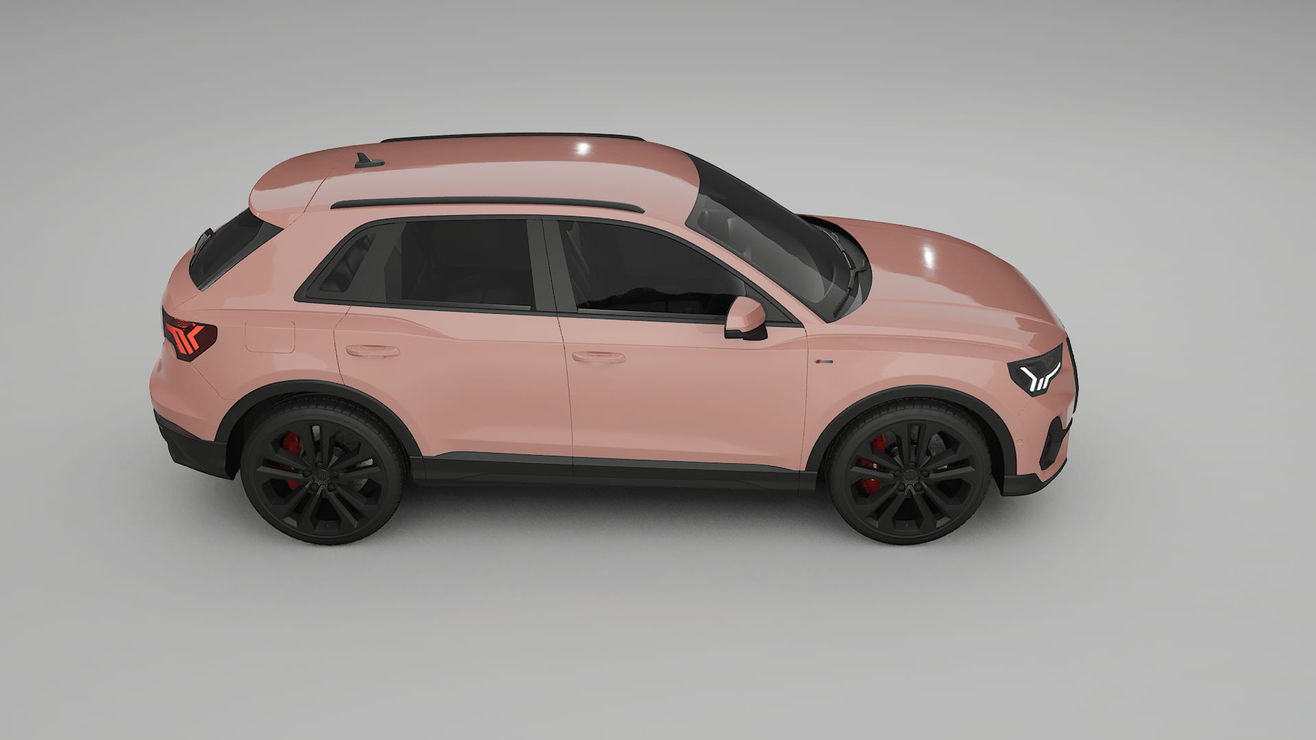 Audi Q3 S Line F3 TPU Lackschutzfolie | BLUSH Farbwechsel PPF – Komplett-Vorgeschnittener Kit