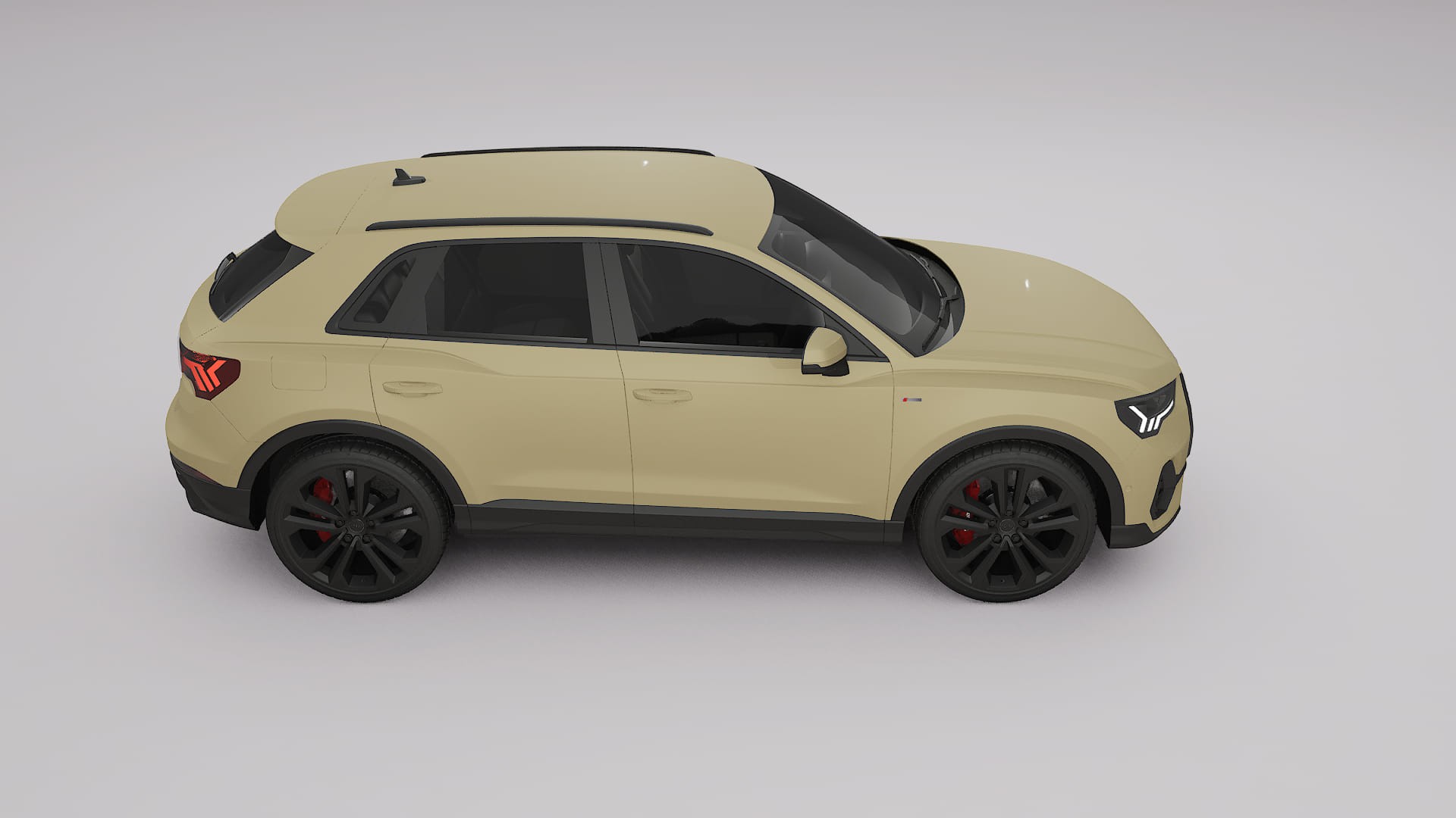 Audi Q3 S Line F3 TPU Lackschutzfolie | SAND Farbwechsel PPF – Komplett-Vorgeschnittener Kit