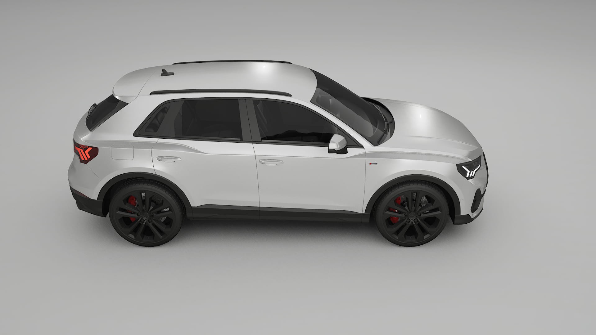 Audi Q3 S Line F3 TPU Lackschutzfolie | OPAL Farbwechsel PPF – Komplett-Vorgeschnittener Kit