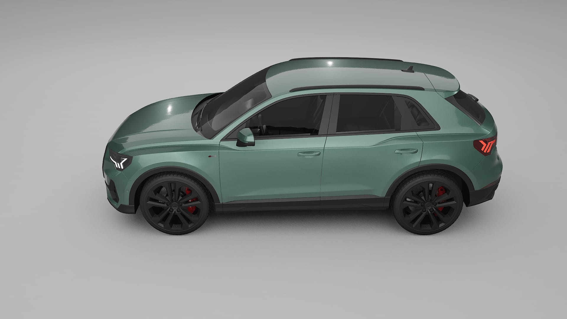 Audi Q3 S Line F3 TPU Lackschutzfolie | EVERGREEN Farbwechsel PPF – Komplett-Vorgeschnittener Kit