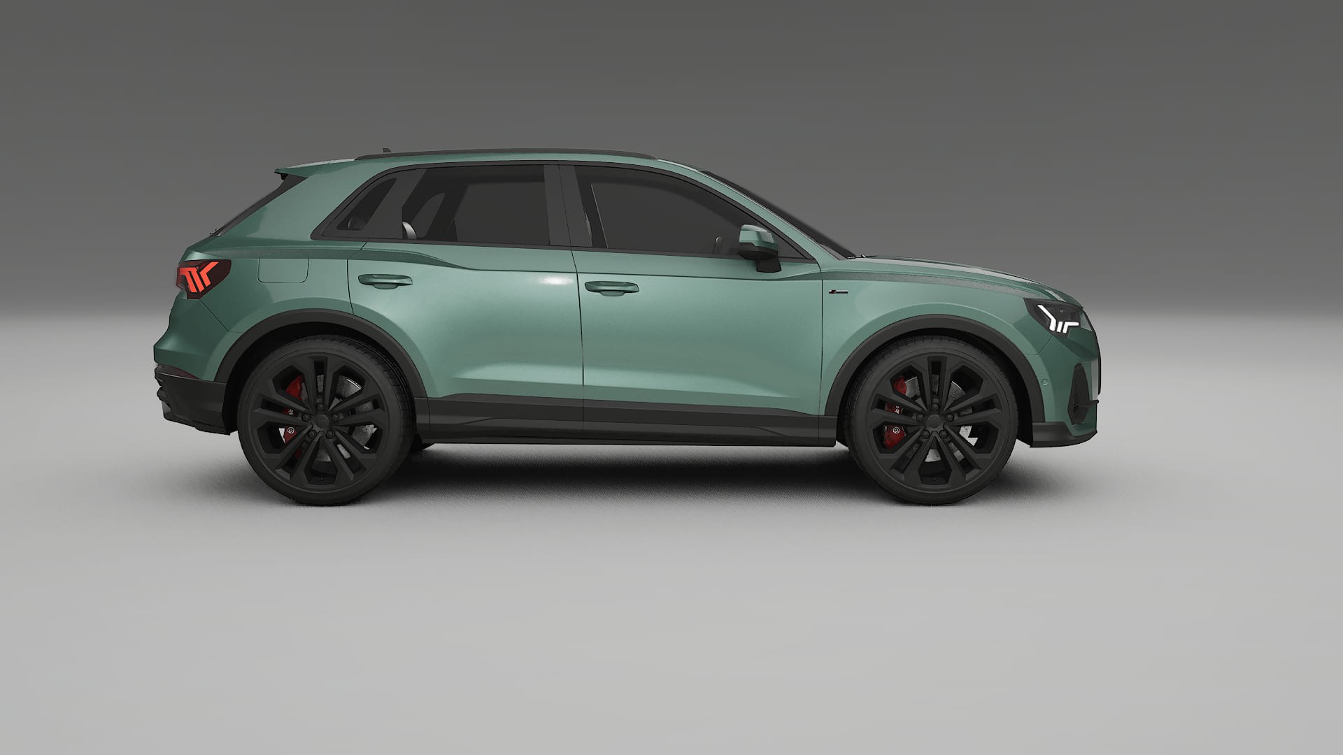 Audi Q3 S Line F3 TPU Lackschutzfolie | EVERGREEN Farbwechsel PPF – Komplett-Vorgeschnittener Kit