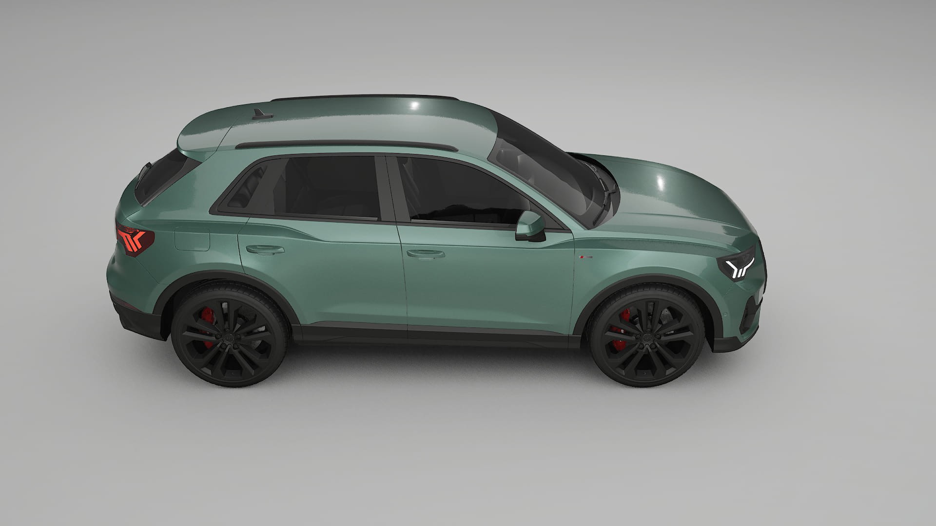 Audi Q3 S Line F3 TPU Lackschutzfolie | EVERGREEN Farbwechsel PPF – Komplett-Vorgeschnittener Kit