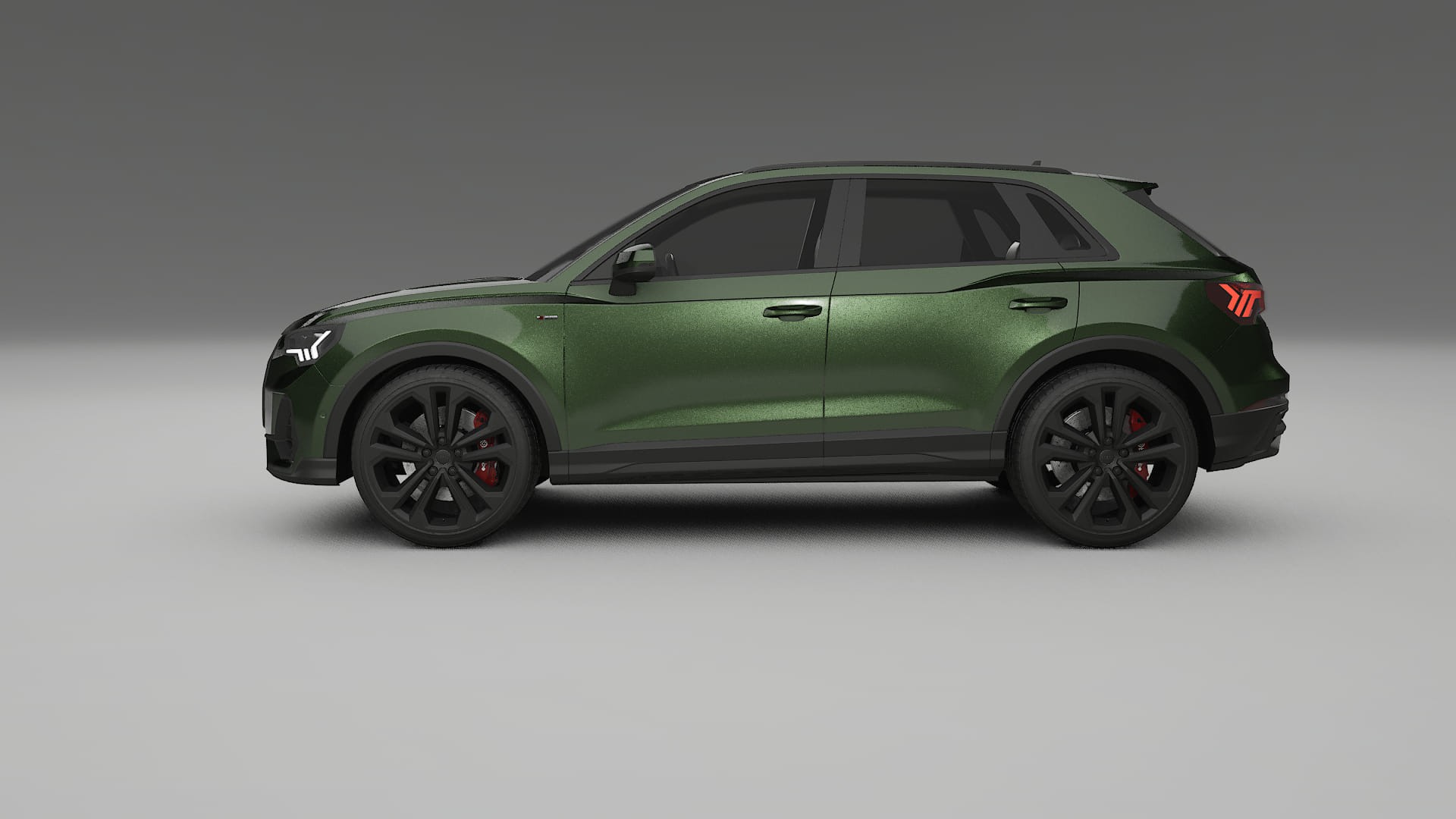 Audi Q3 S Line F3 TPU Lackschutzfolie | LAGOON Farbwechsel PPF – Komplett-Vorgeschnittener Kit