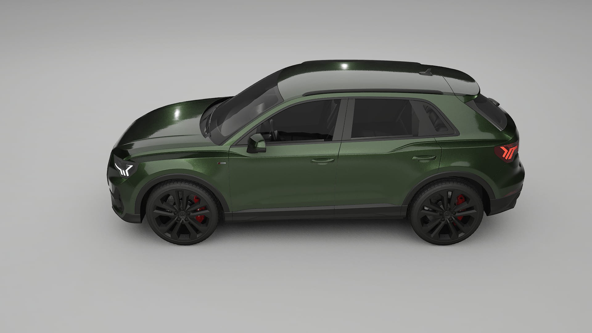 Audi Q3 S Line F3 TPU Lackschutzfolie | LAGOON Farbwechsel PPF – Komplett-Vorgeschnittener Kit