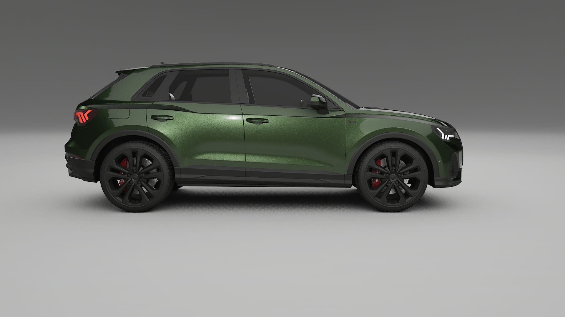 Audi Q3 S Line F3 TPU Lackschutzfolie | LAGOON Farbwechsel PPF – Komplett-Vorgeschnittener Kit
