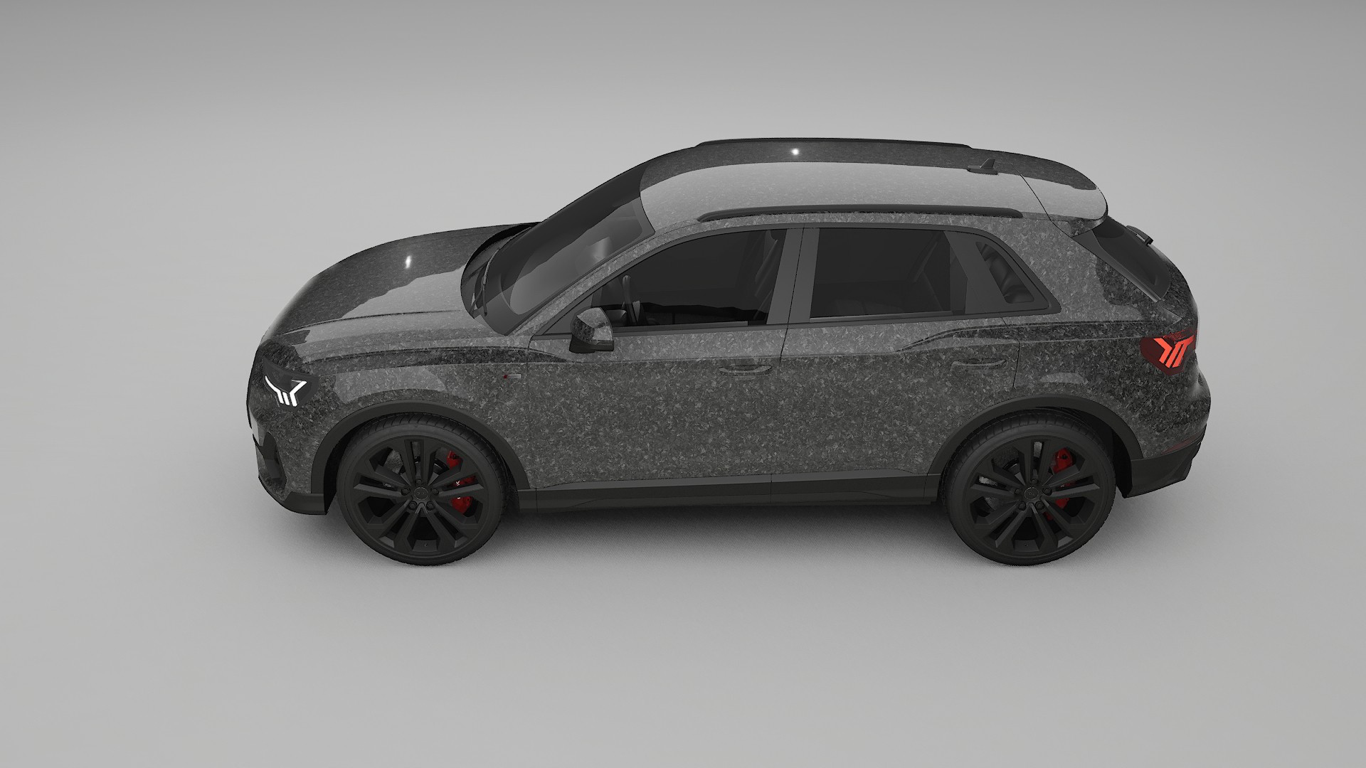 Audi Q3 S Line F3 TPU Lackschutzfolie | FORGED S Farbwechsel PPF – Komplett-Vorgeschnittener Kit