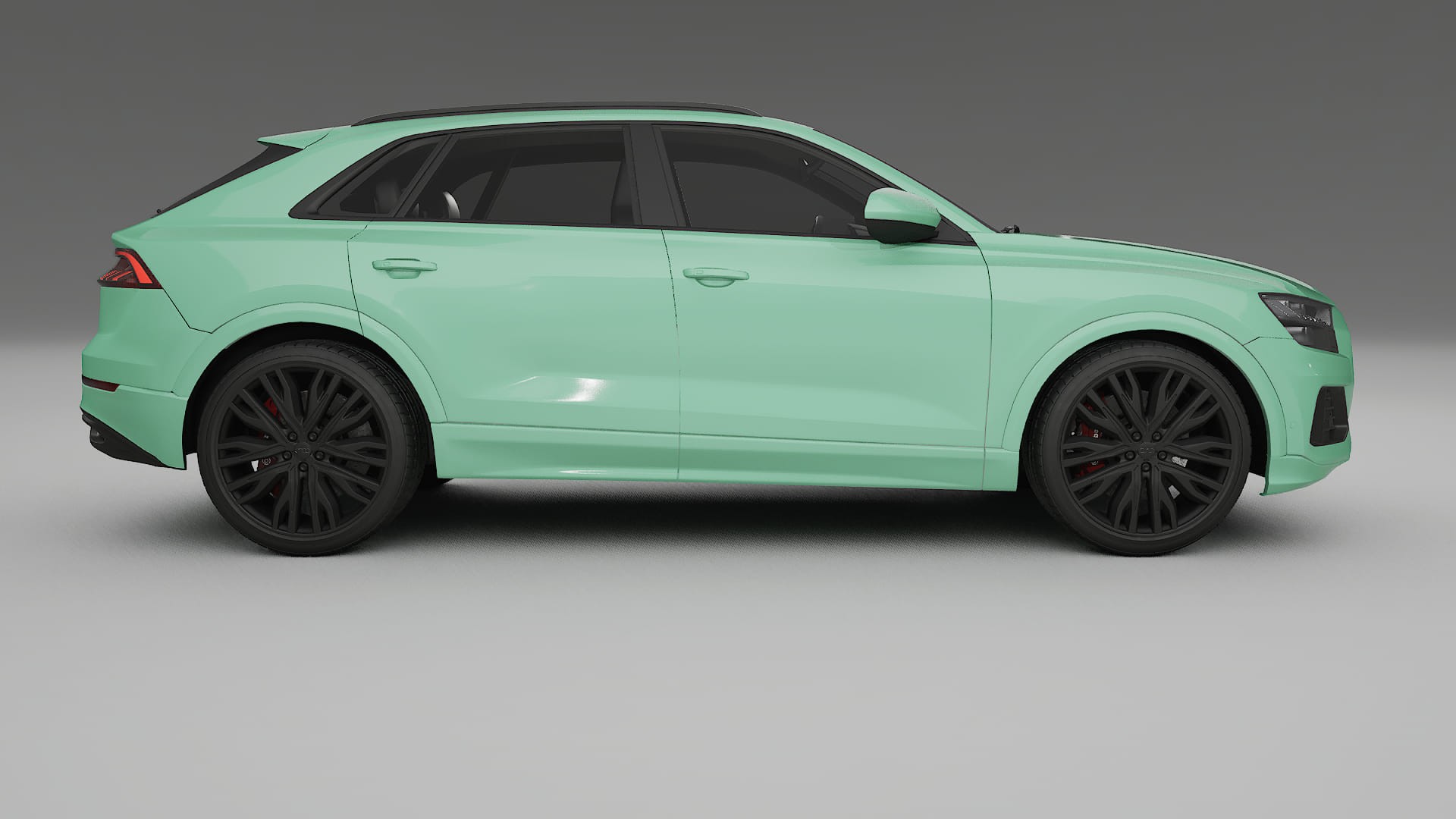 Audi Q8 F1 prefacelift pre LCI TPU Lackschutzfolie | DUSTY Farbwechsel PPF – Komplett-Vorgeschnittener Kit