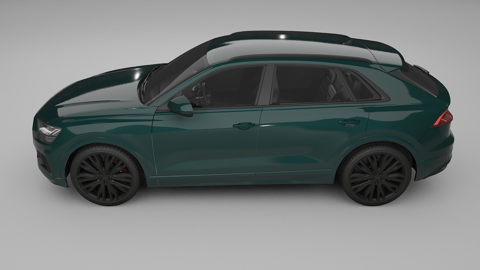 Audi Q8 F1 prefacelift pre LCI TPU Lackschutzfolie | INFERNO Farbwechsel PPF – Komplett-Vorgeschnittener Kit
