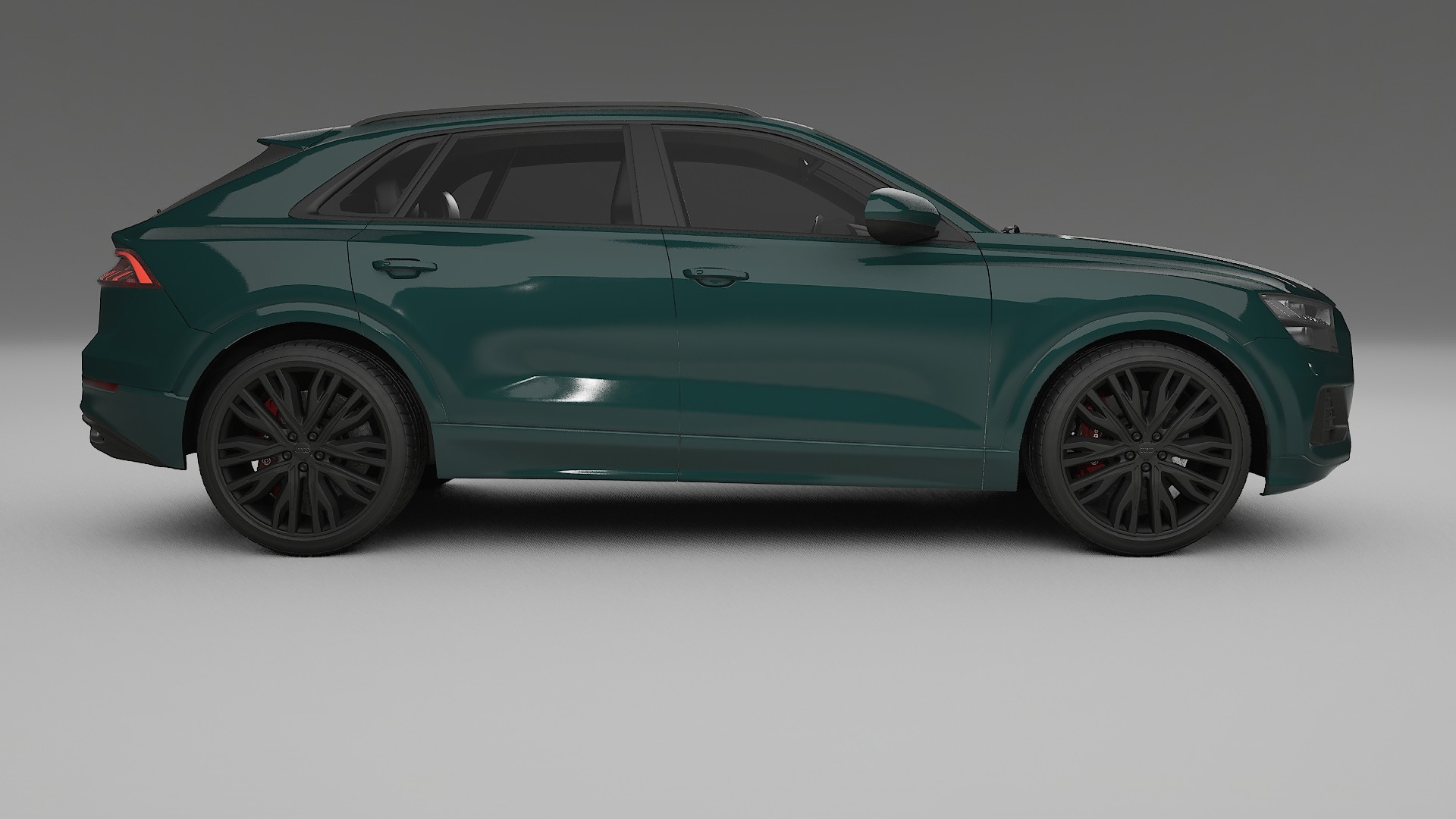 Audi Q8 F1 prefacelift pre LCI TPU Lackschutzfolie | INFERNO Farbwechsel PPF – Komplett-Vorgeschnittener Kit