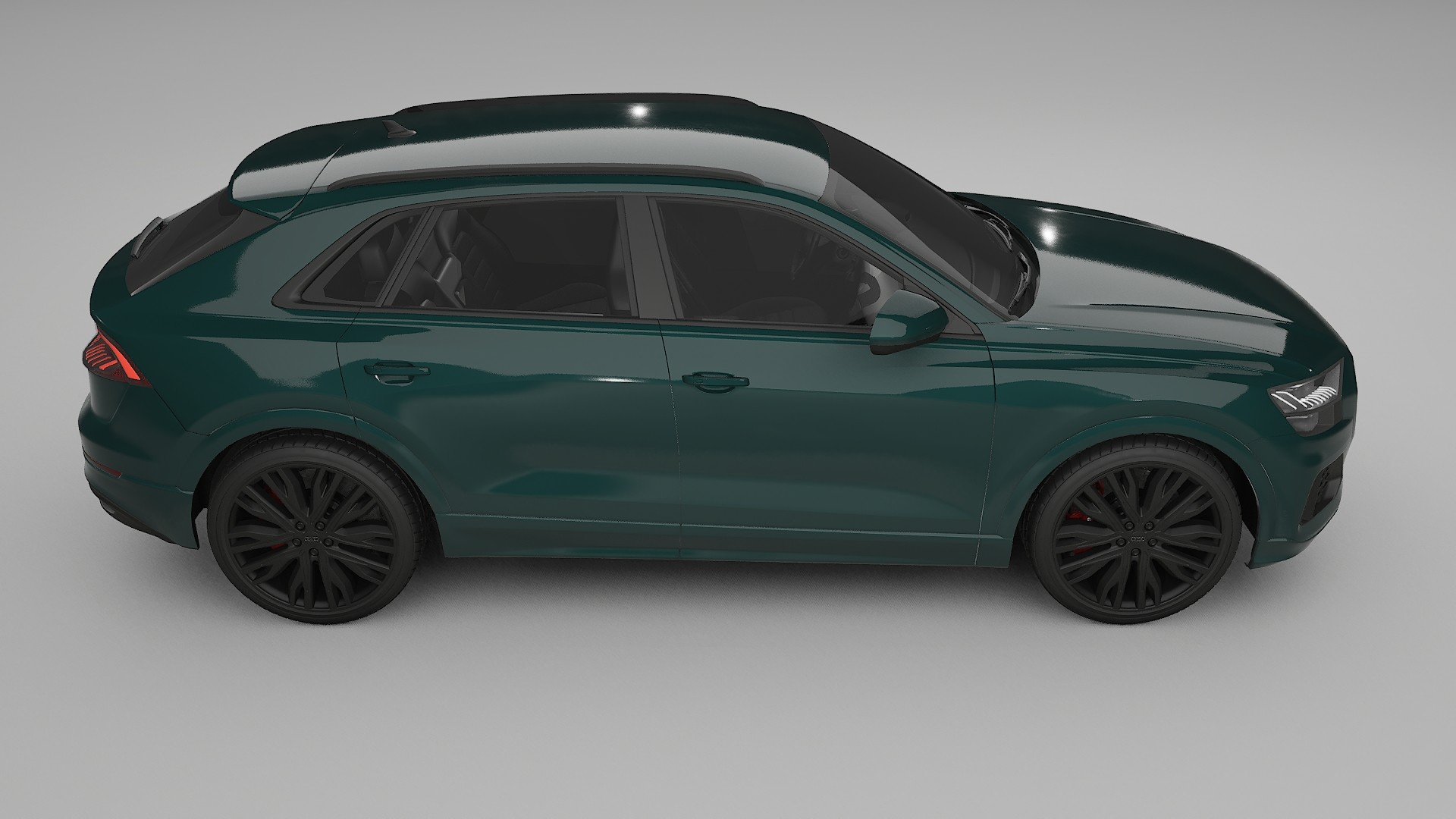 Audi Q8 F1 prefacelift pre LCI TPU Lackschutzfolie | INFERNO Farbwechsel PPF – Komplett-Vorgeschnittener Kit