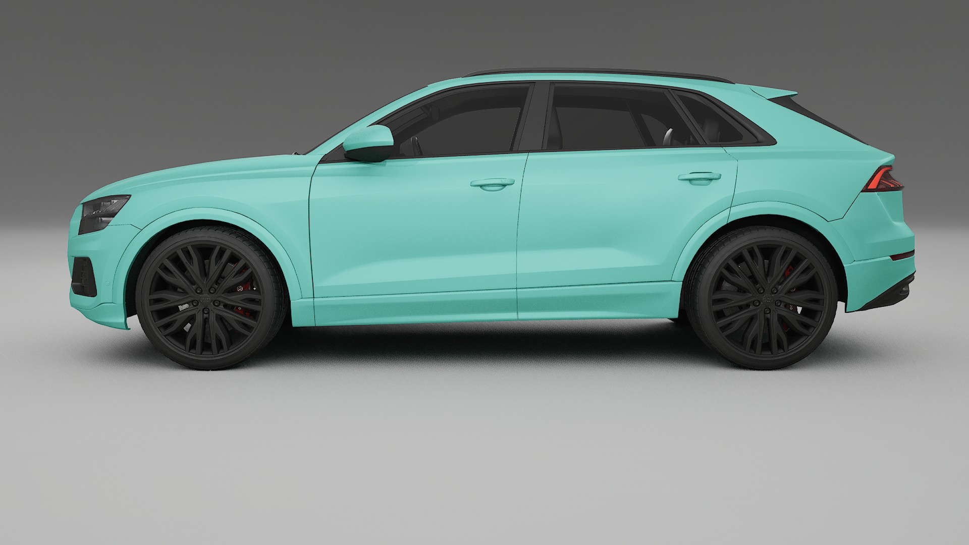 Audi Q8 F1 prefacelift pre LCI TPU Lackschutzfolie | FROST Farbwechsel PPF – Komplett-Vorgeschnittener Kit