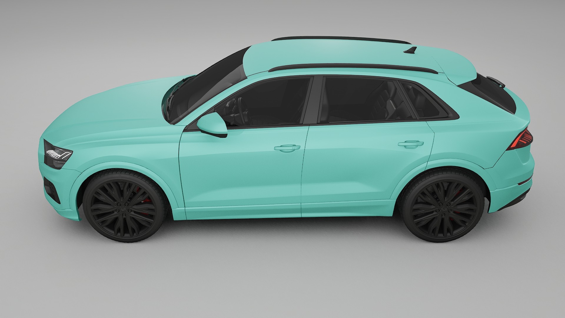 Audi Q8 F1 prefacelift pre LCI TPU Lackschutzfolie | FROST Farbwechsel PPF – Komplett-Vorgeschnittener Kit