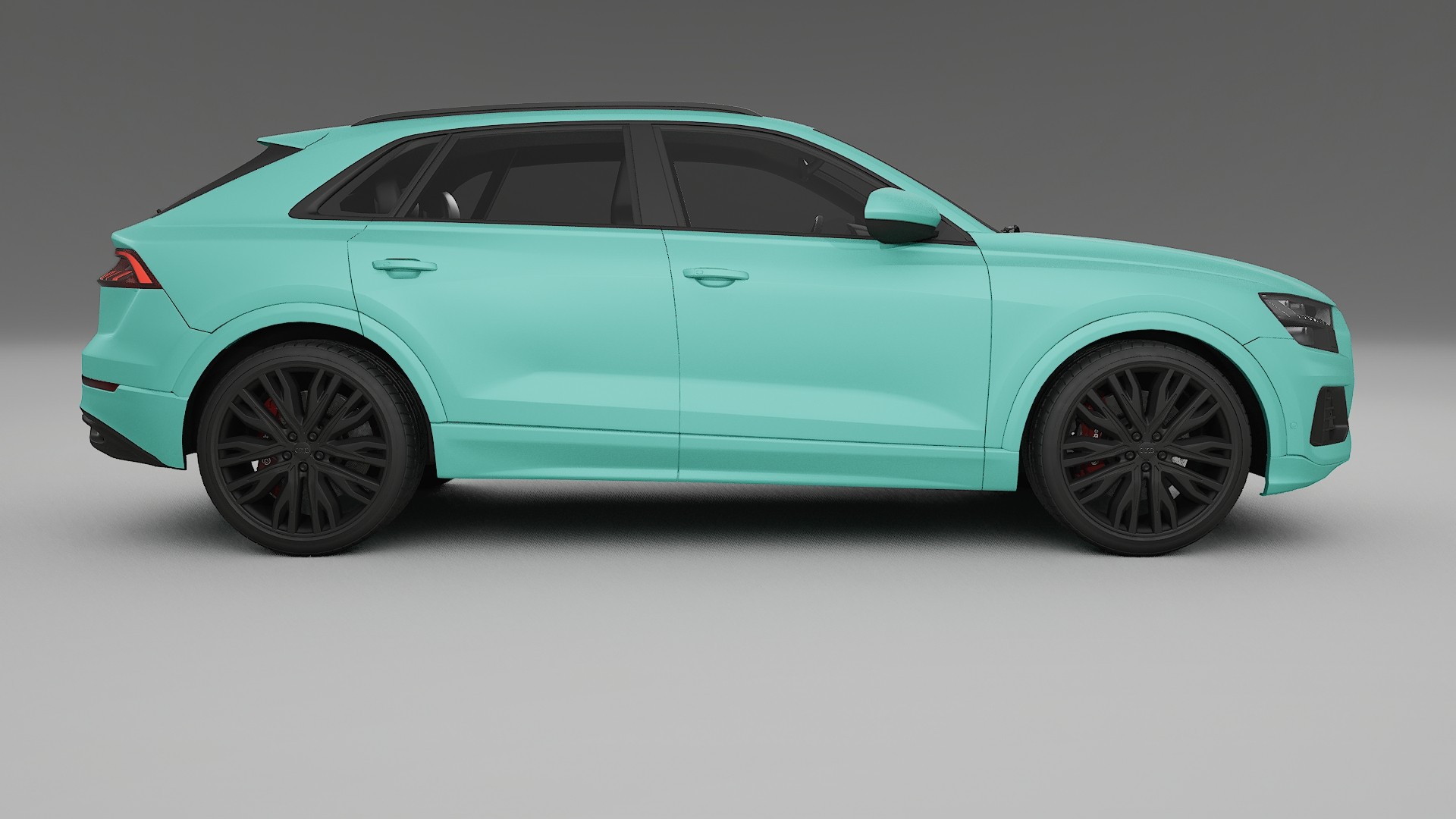 Audi Q8 F1 prefacelift pre LCI TPU Lackschutzfolie | FROST Farbwechsel PPF – Komplett-Vorgeschnittener Kit