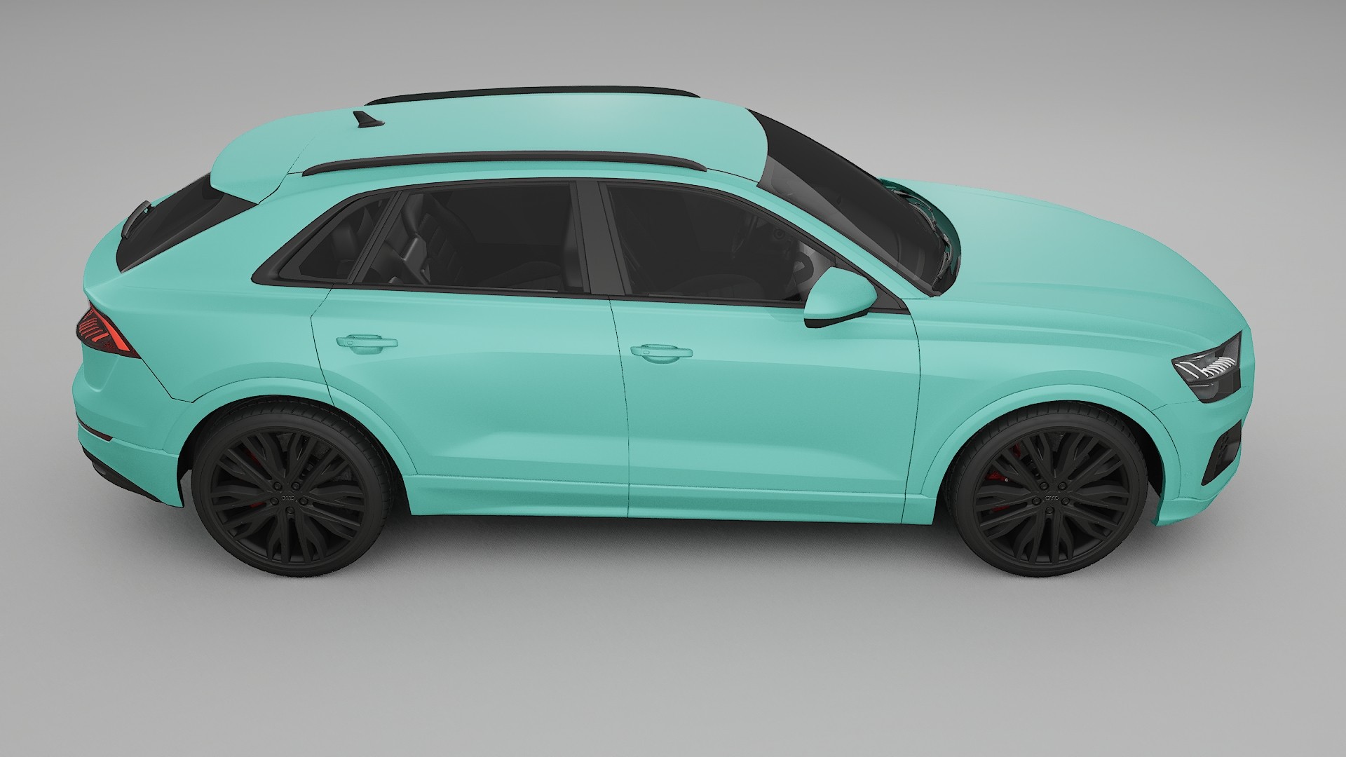 Audi Q8 F1 prefacelift pre LCI TPU Lackschutzfolie | FROST Farbwechsel PPF – Komplett-Vorgeschnittener Kit
