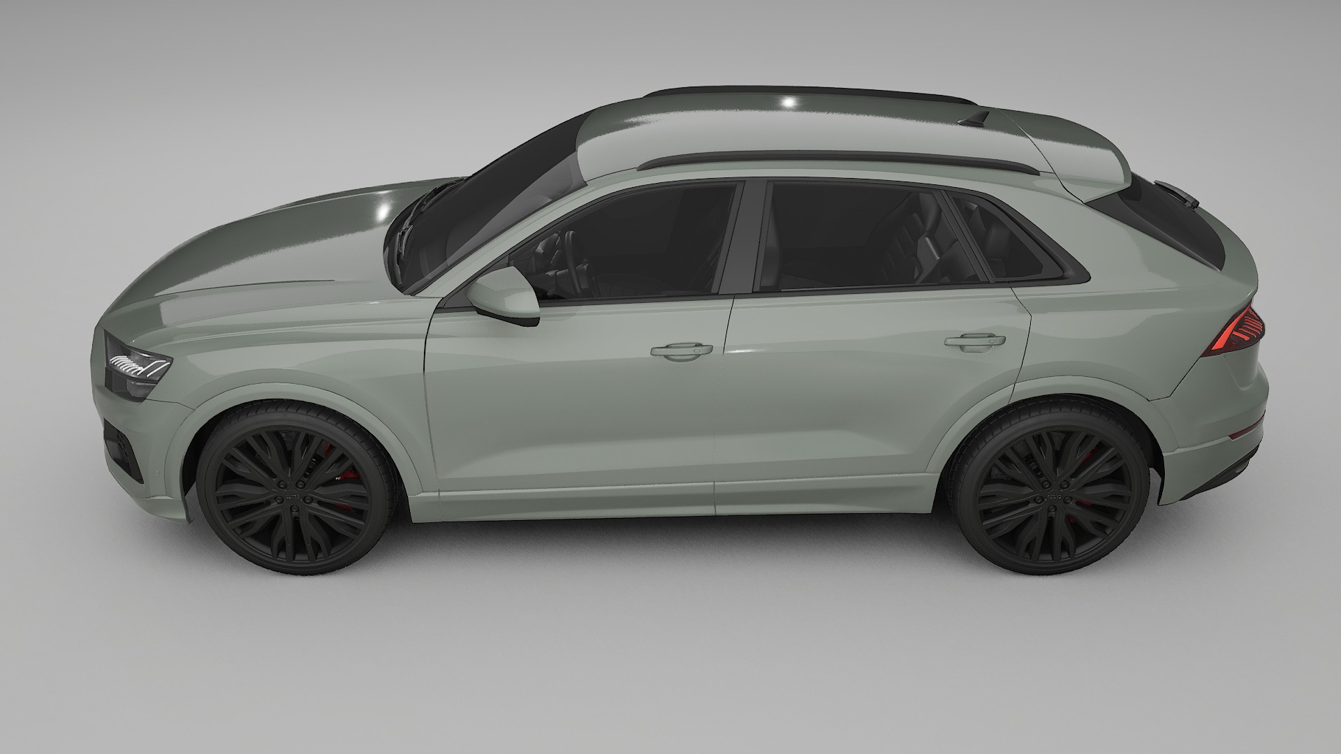 Audi Q8 F1 prefacelift pre LCI TPU Lackschutzfolie | SLATE Farbwechsel PPF – Komplett-Vorgeschnittener Kit