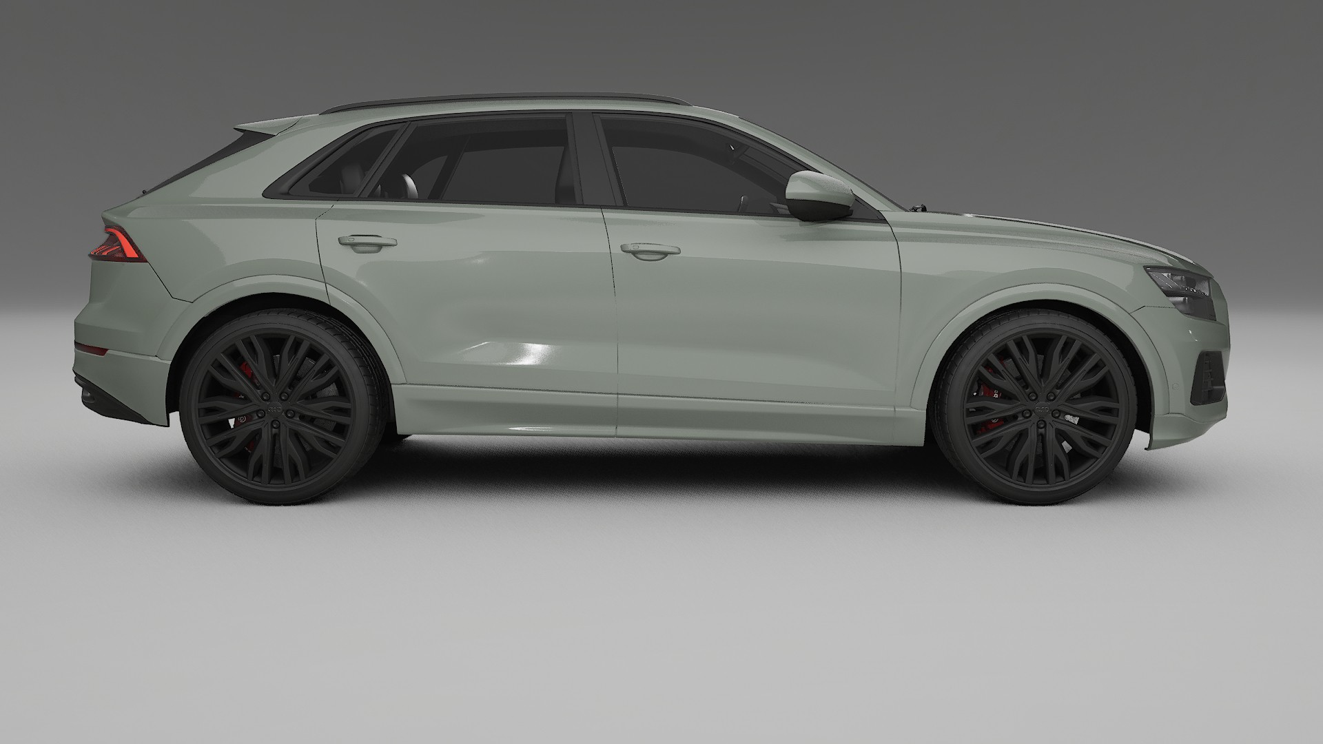 Audi Q8 F1 prefacelift pre LCI TPU Lackschutzfolie | SLATE Farbwechsel PPF – Komplett-Vorgeschnittener Kit