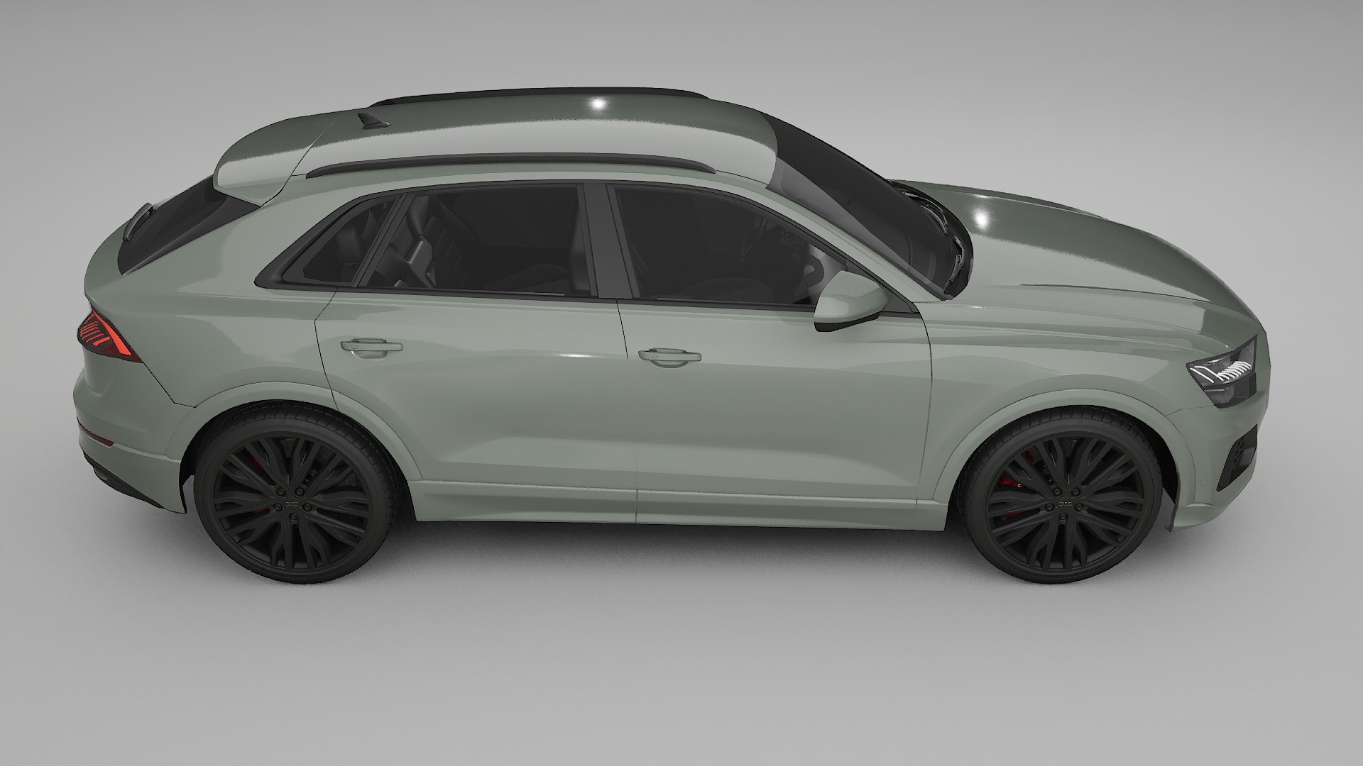 Audi Q8 F1 prefacelift pre LCI TPU Lackschutzfolie | SLATE Farbwechsel PPF – Komplett-Vorgeschnittener Kit