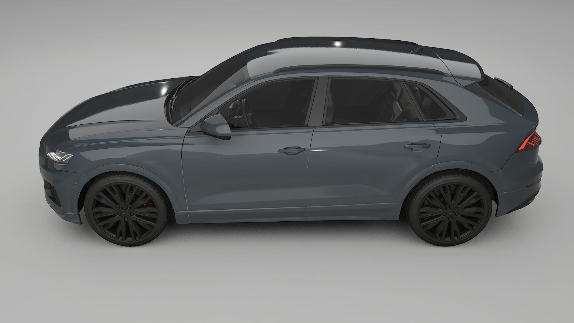 Audi Q8 F1 prefacelift pre LCI TPU Lackschutzfolie | GRANITE Farbwechsel PPF – Komplett-Vorgeschnittener Kit