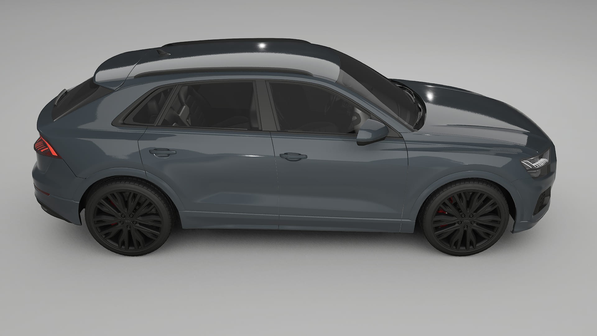 Audi Q8 F1 prefacelift pre LCI TPU Lackschutzfolie | GRANITE Farbwechsel PPF – Komplett-Vorgeschnittener Kit