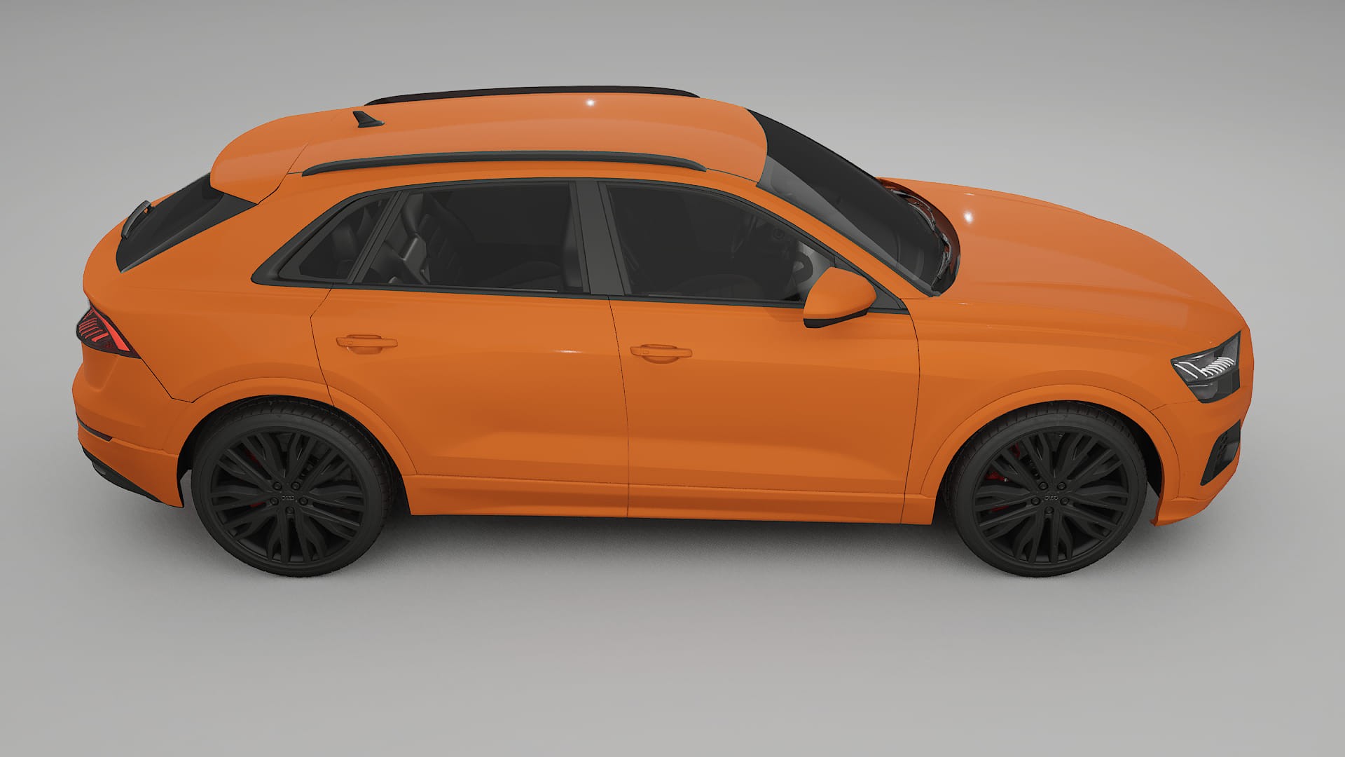 Audi Q8 F1 prefacelift pre LCI TPU Lackschutzfolie | ROCKET Farbwechsel PPF – Komplett-Vorgeschnittener Kit