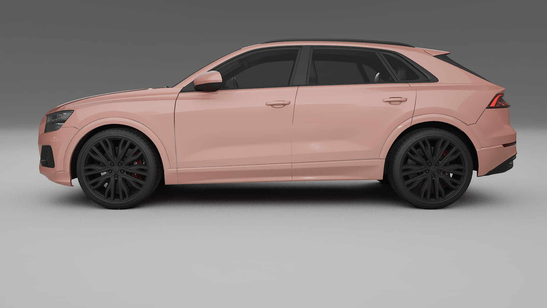 Audi Q8 F1 prefacelift pre LCI TPU Lackschutzfolie | BLUSH Farbwechsel PPF – Komplett-Vorgeschnittener Kit