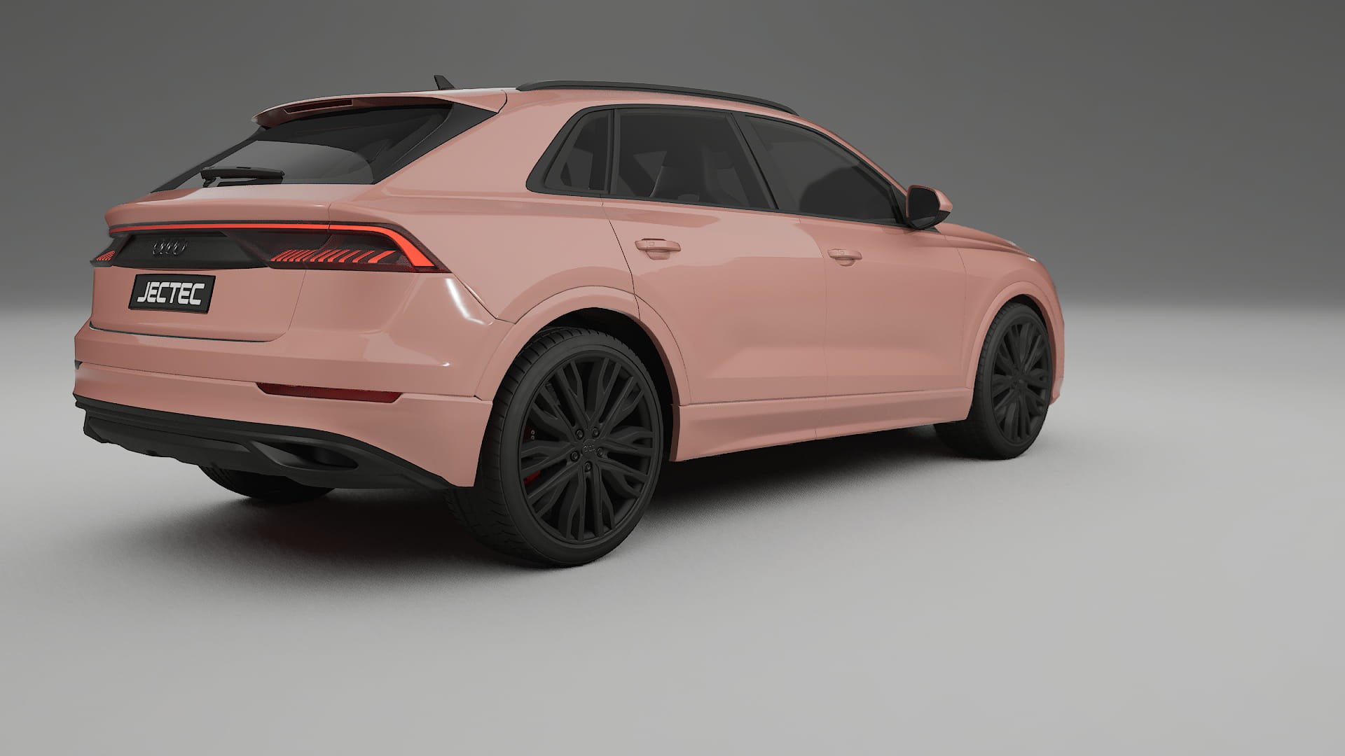 Audi Q8 F1 prefacelift pre LCI TPU Lackschutzfolie | BLUSH Farbwechsel PPF – Komplett-Vorgeschnittener Kit
