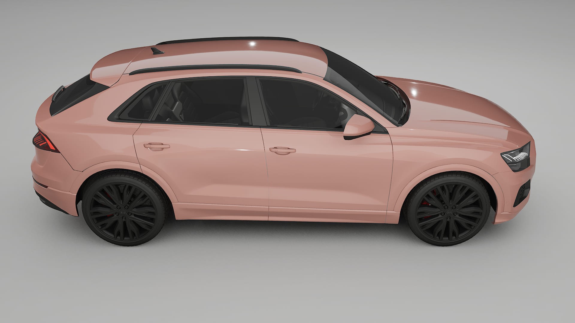 Audi Q8 F1 prefacelift pre LCI TPU Lackschutzfolie | BLUSH Farbwechsel PPF – Komplett-Vorgeschnittener Kit