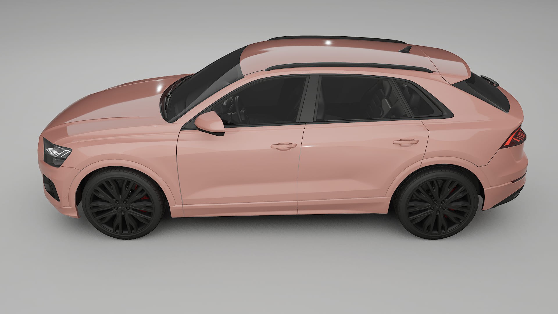 Audi Q8 F1 prefacelift pre LCI TPU Lackschutzfolie | BLUSH Farbwechsel PPF – Komplett-Vorgeschnittener Kit