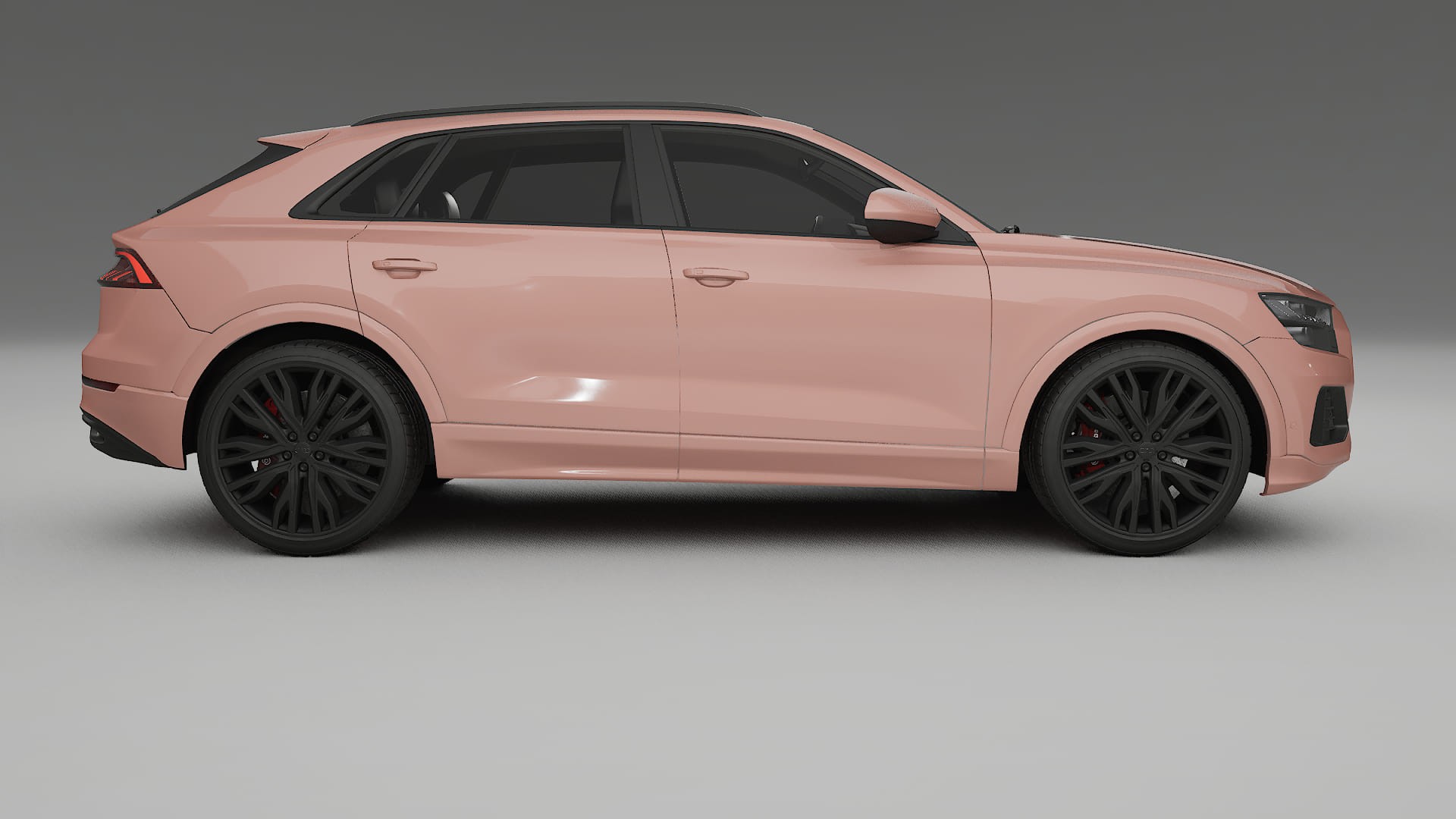 Audi Q8 F1 prefacelift pre LCI TPU Lackschutzfolie | BLUSH Farbwechsel PPF – Komplett-Vorgeschnittener Kit
