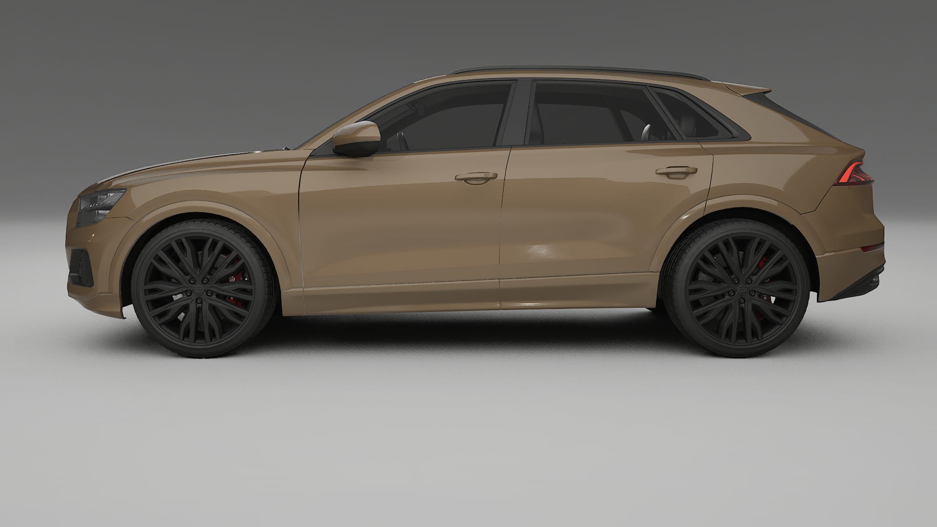 Audi Q8 F1 prefacelift pre LCI TPU Lackschutzfolie | SAHARA Farbwechsel PPF – Komplett-Vorgeschnittener Kit