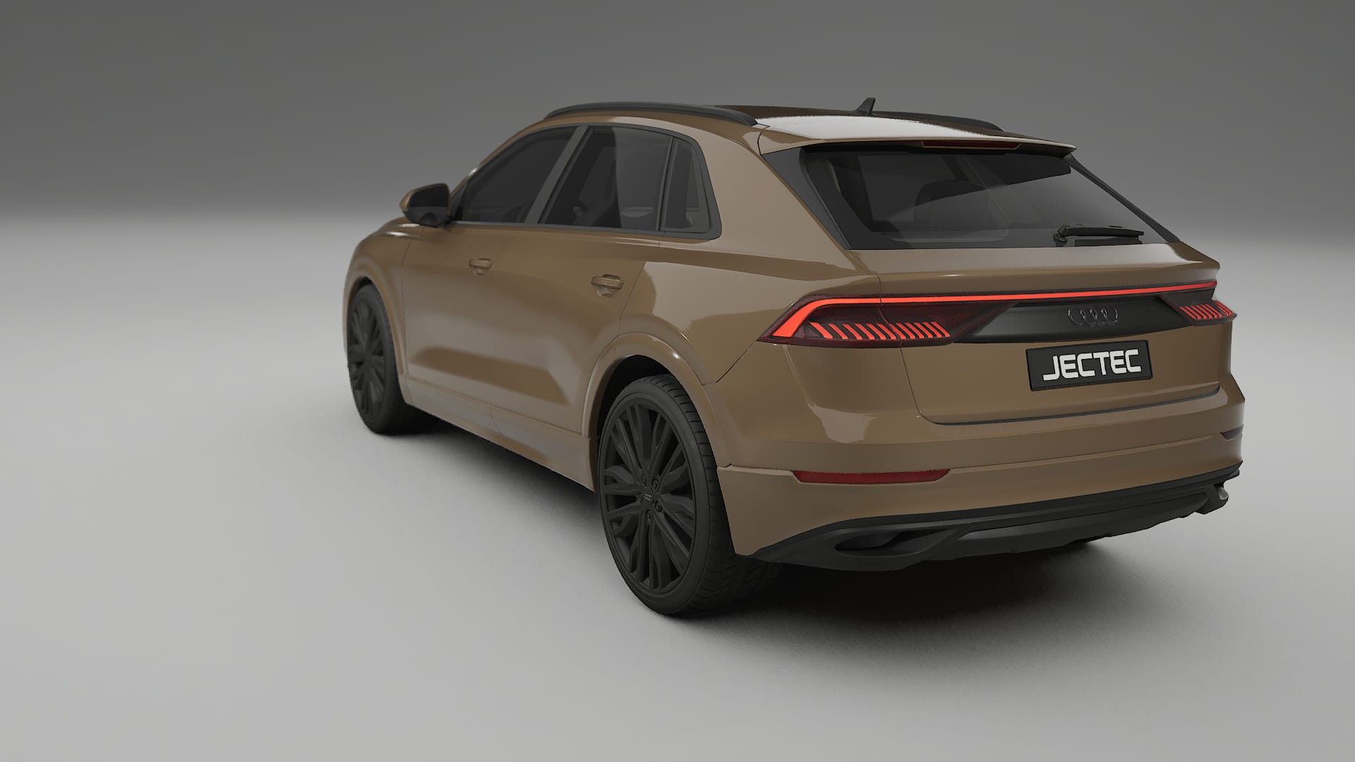 Audi Q8 F1 prefacelift pre LCI TPU Lackschutzfolie | SAHARA Farbwechsel PPF – Komplett-Vorgeschnittener Kit