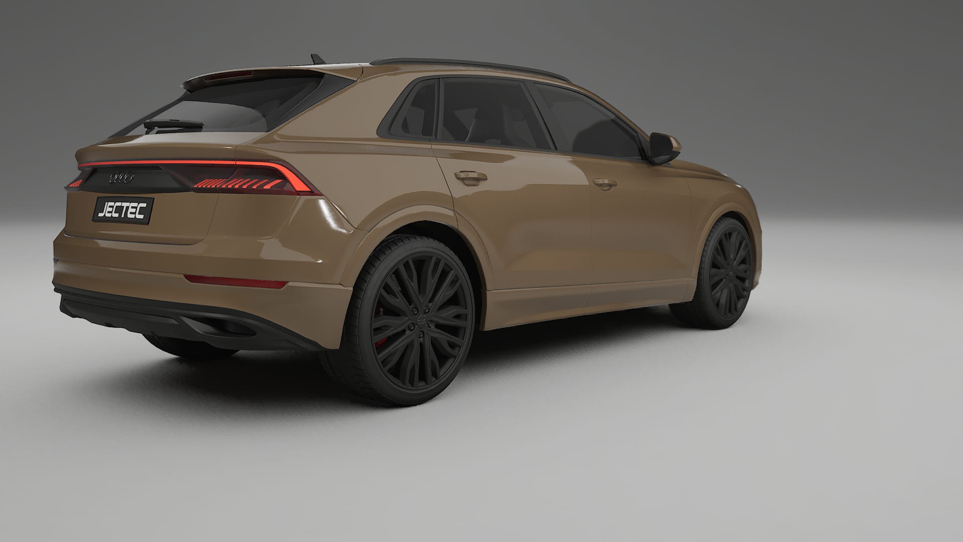 Audi Q8 F1 prefacelift pre LCI TPU Lackschutzfolie | SAHARA Farbwechsel PPF – Komplett-Vorgeschnittener Kit