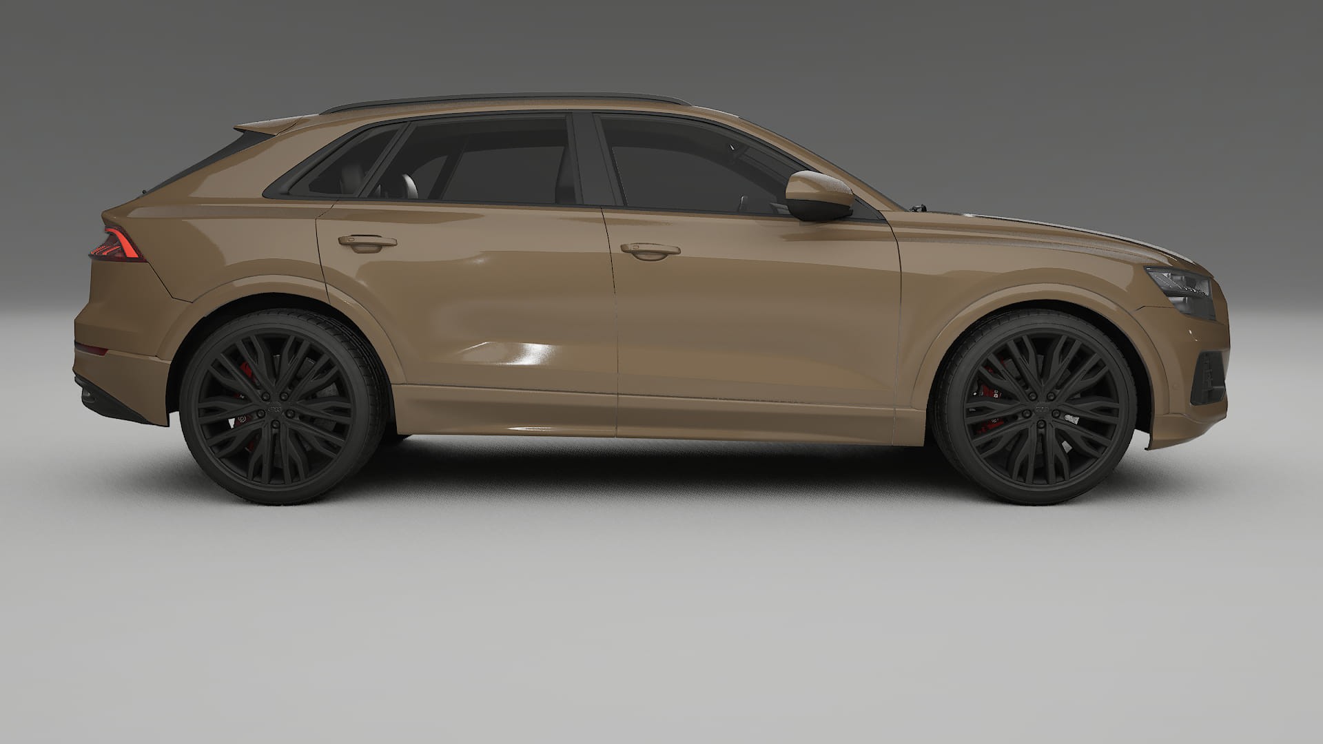 Audi Q8 F1 prefacelift pre LCI TPU Lackschutzfolie | SAHARA Farbwechsel PPF – Komplett-Vorgeschnittener Kit