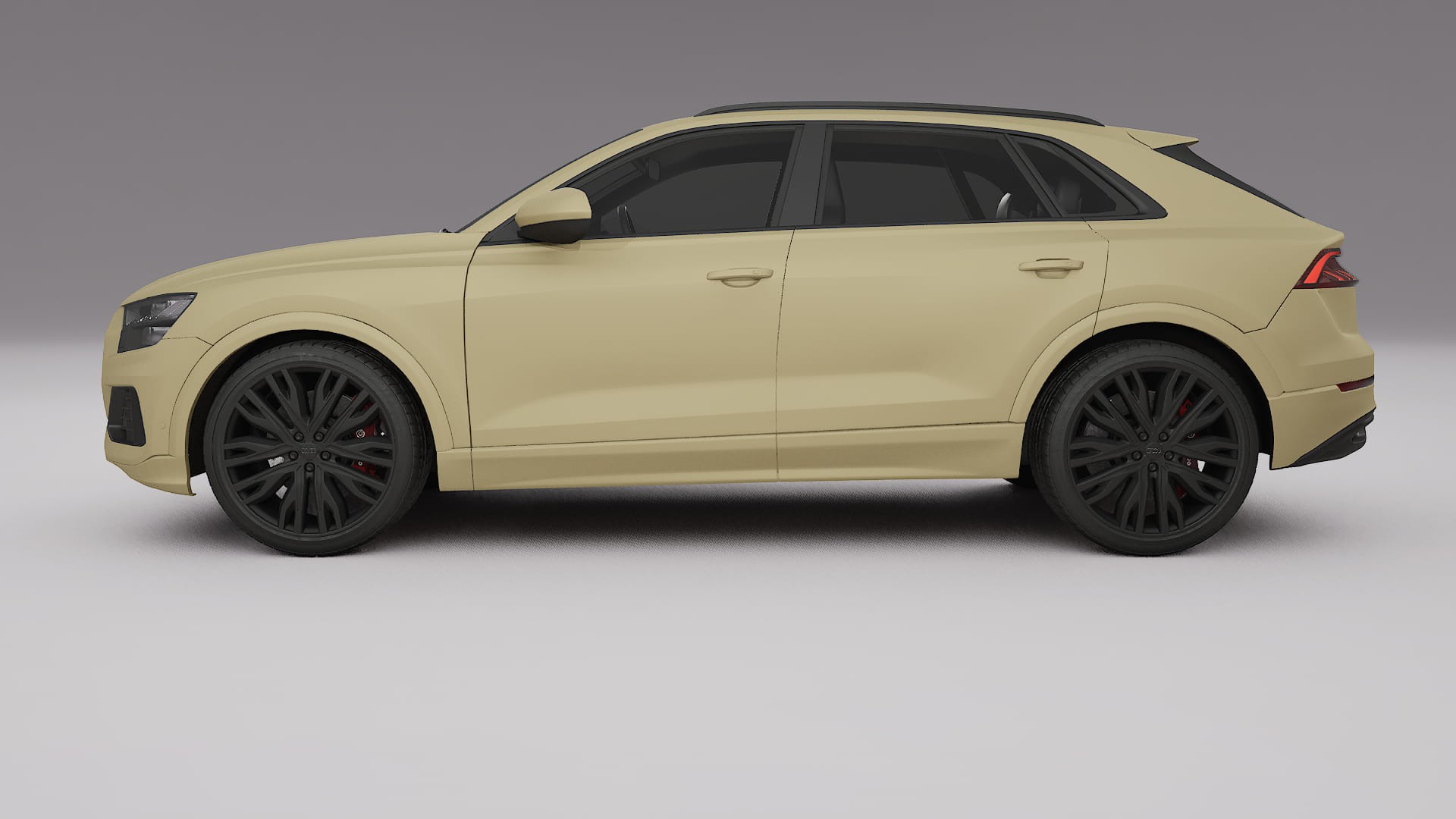 Audi Q8 F1 prefacelift pre LCI TPU Lackschutzfolie | SAND Farbwechsel PPF – Komplett-Vorgeschnittener Kit