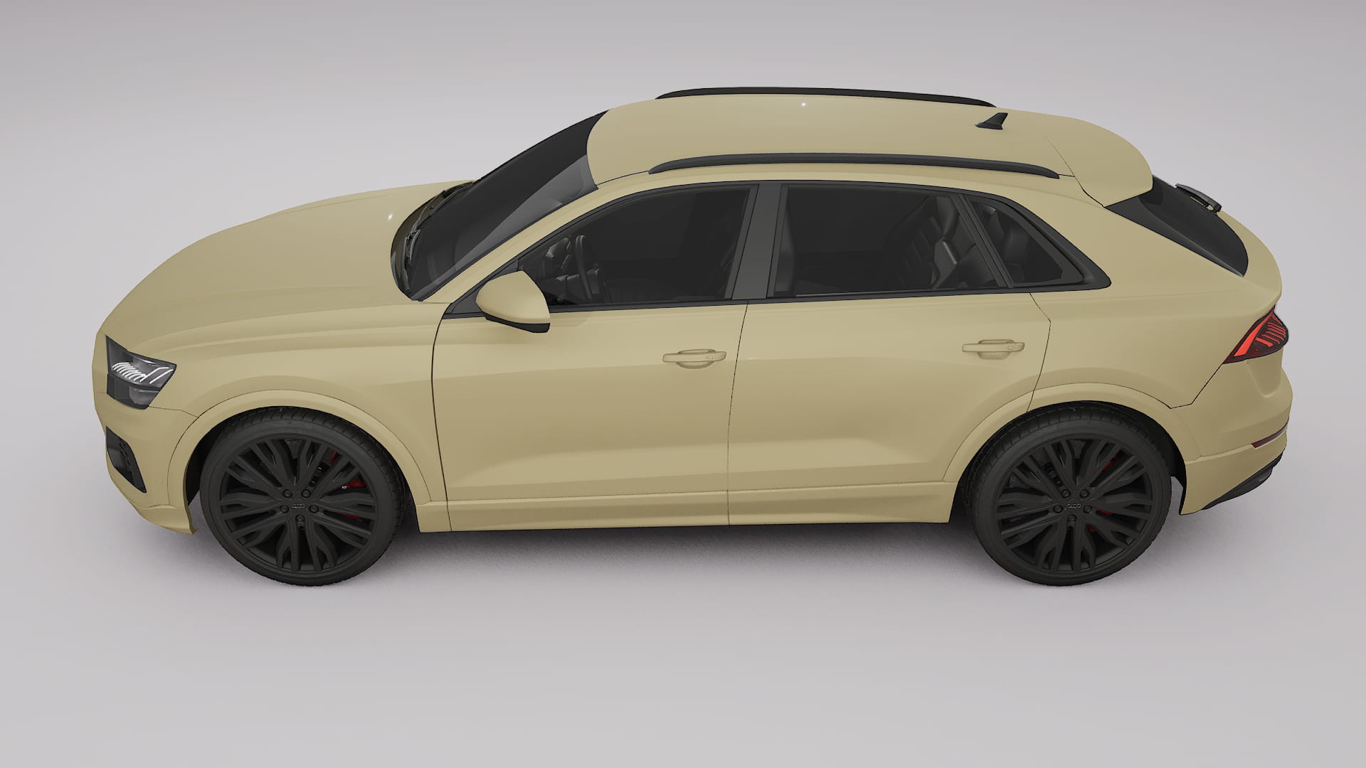 Audi Q8 F1 prefacelift pre LCI TPU Lackschutzfolie | SAND Farbwechsel PPF – Komplett-Vorgeschnittener Kit