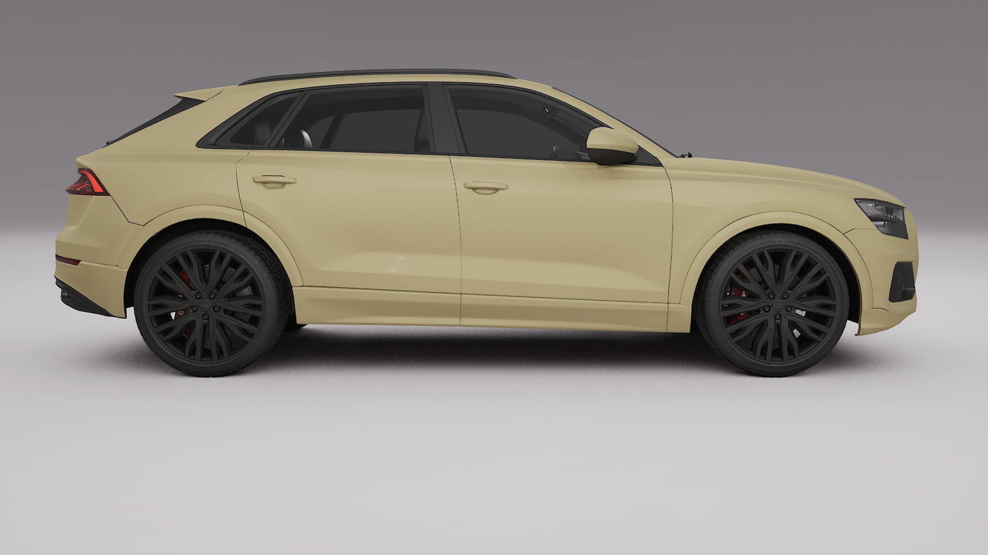 Audi Q8 F1 prefacelift pre LCI TPU Lackschutzfolie | SAND Farbwechsel PPF – Komplett-Vorgeschnittener Kit