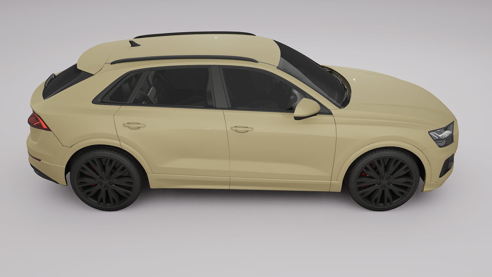 Audi Q8 F1 prefacelift pre LCI TPU Lackschutzfolie | SAND Farbwechsel PPF – Komplett-Vorgeschnittener Kit
