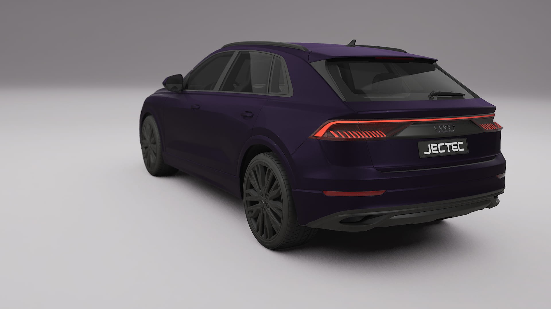 Audi Q8 F1 prefacelift pre LCI TPU Lackschutzfolie | VIOLET Farbwechsel PPF – Komplett-Vorgeschnittener Kit