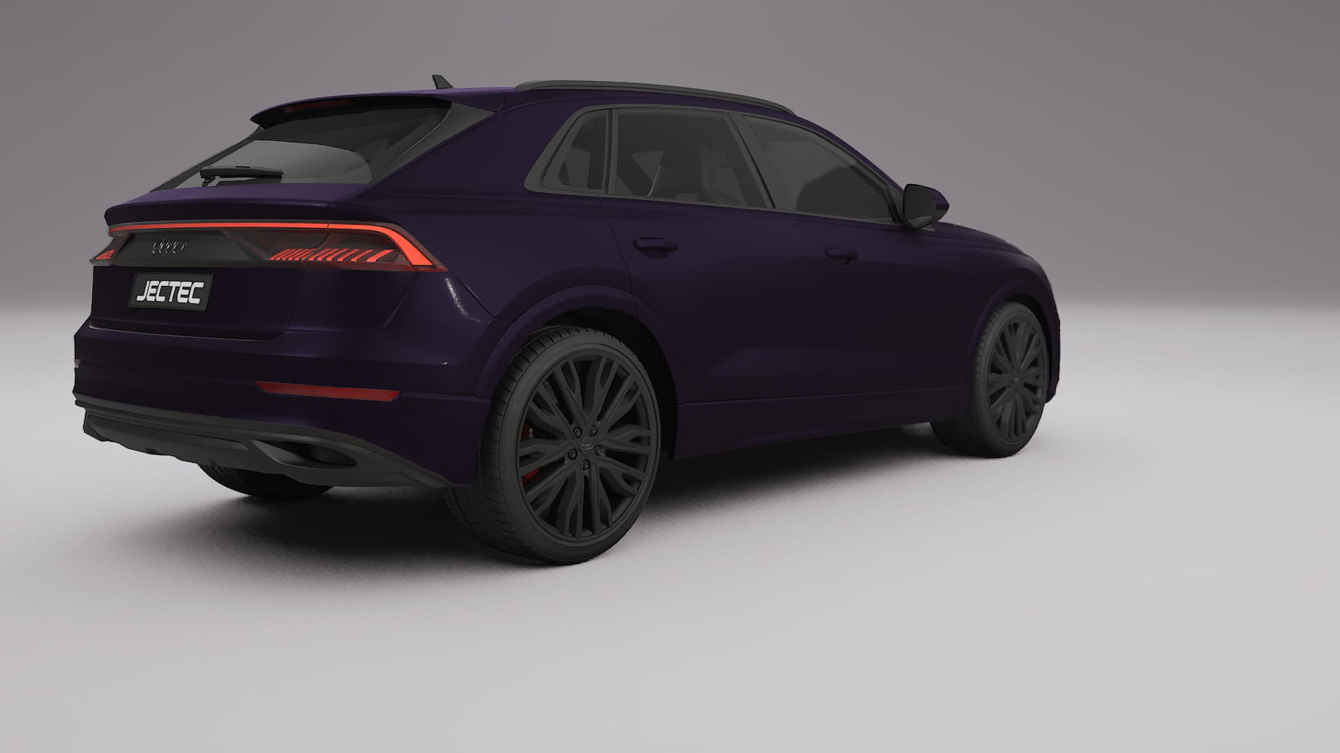 Audi Q8 F1 prefacelift pre LCI TPU Lackschutzfolie | VIOLET Farbwechsel PPF – Komplett-Vorgeschnittener Kit