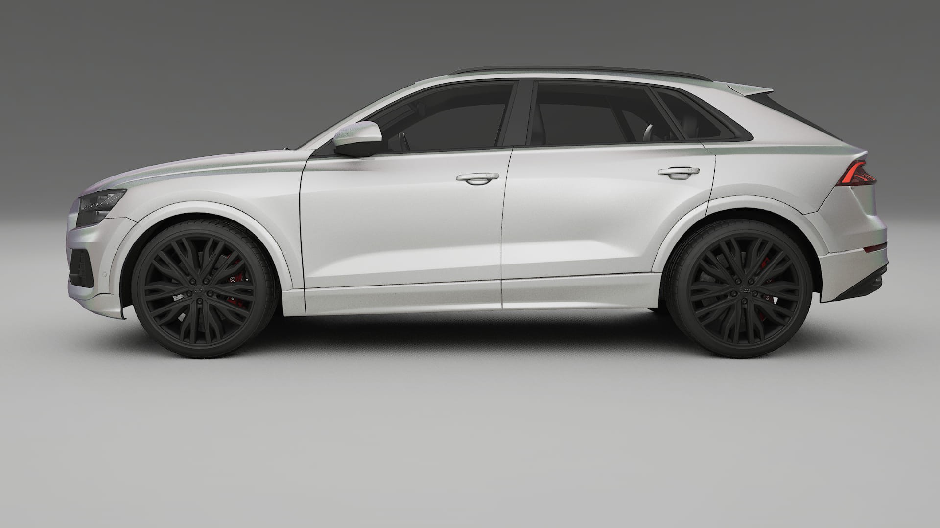Audi Q8 F1 prefacelift pre LCI TPU Lackschutzfolie | NEBULA Farbwechsel PPF – Komplett-Vorgeschnittener Kit