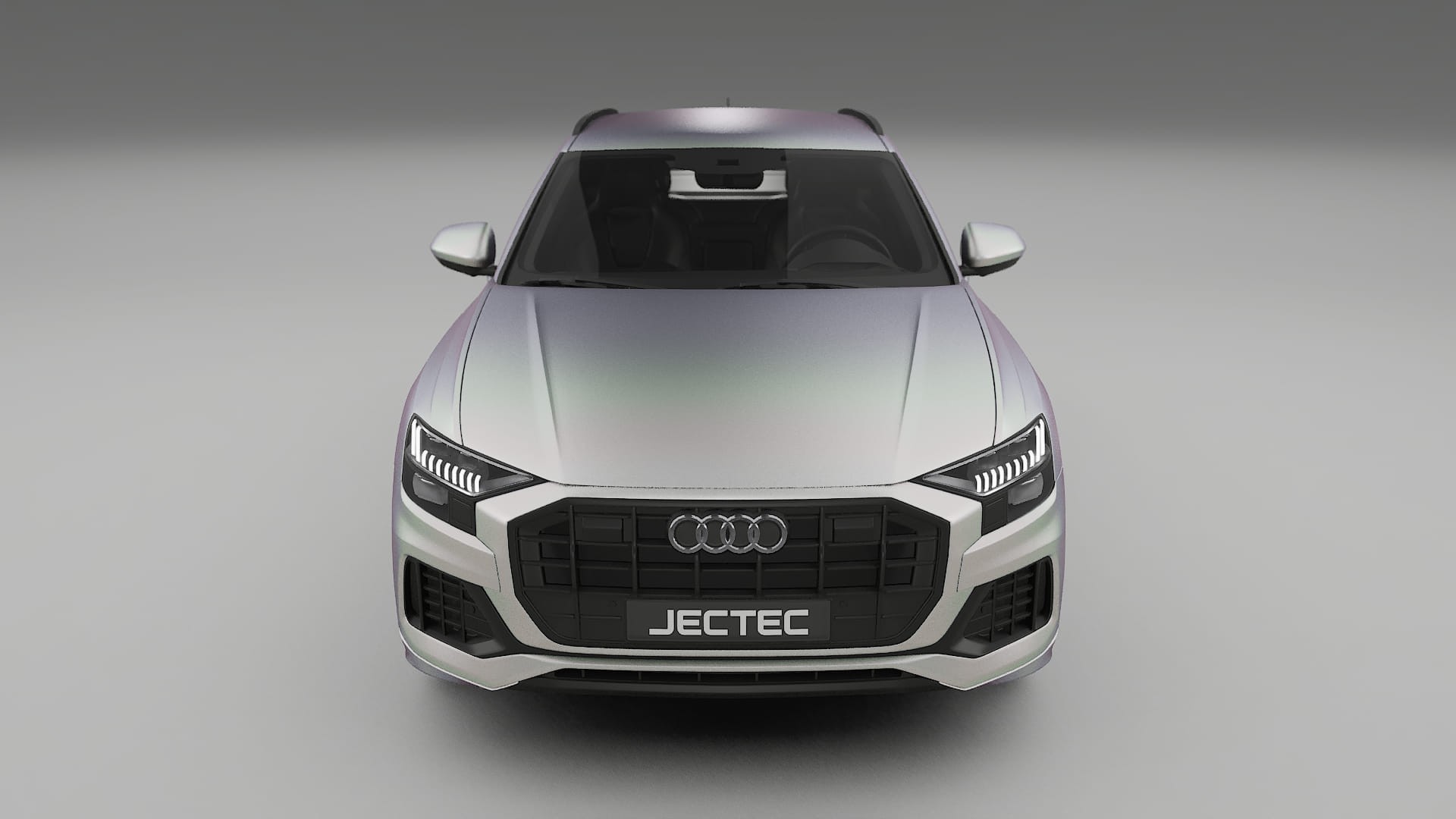 Audi Q8 F1 prefacelift pre LCI TPU Lackschutzfolie | NEBULA Farbwechsel PPF – Komplett-Vorgeschnittener Kit