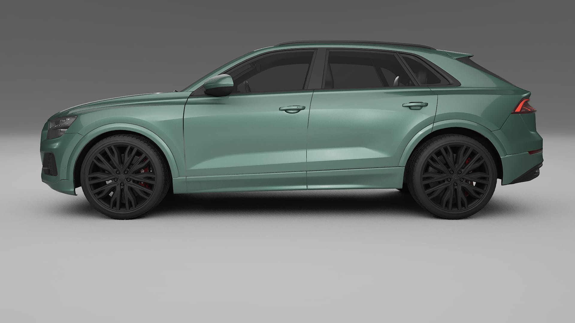 Audi Q8 F1 prefacelift pre LCI TPU Lackschutzfolie | EVERGREEN Farbwechsel PPF – Komplett-Vorgeschnittener Kit