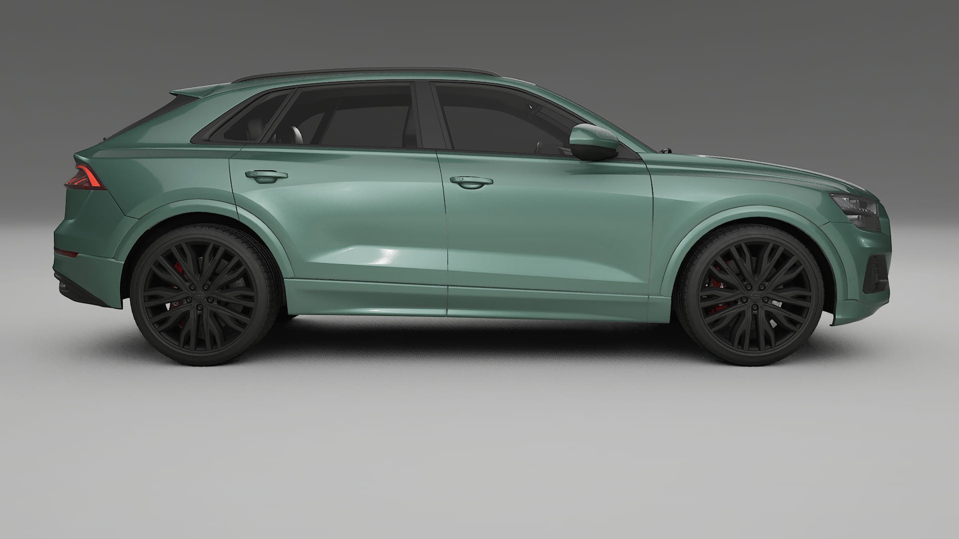 Audi Q8 F1 prefacelift pre LCI TPU Lackschutzfolie | EVERGREEN Farbwechsel PPF – Komplett-Vorgeschnittener Kit
