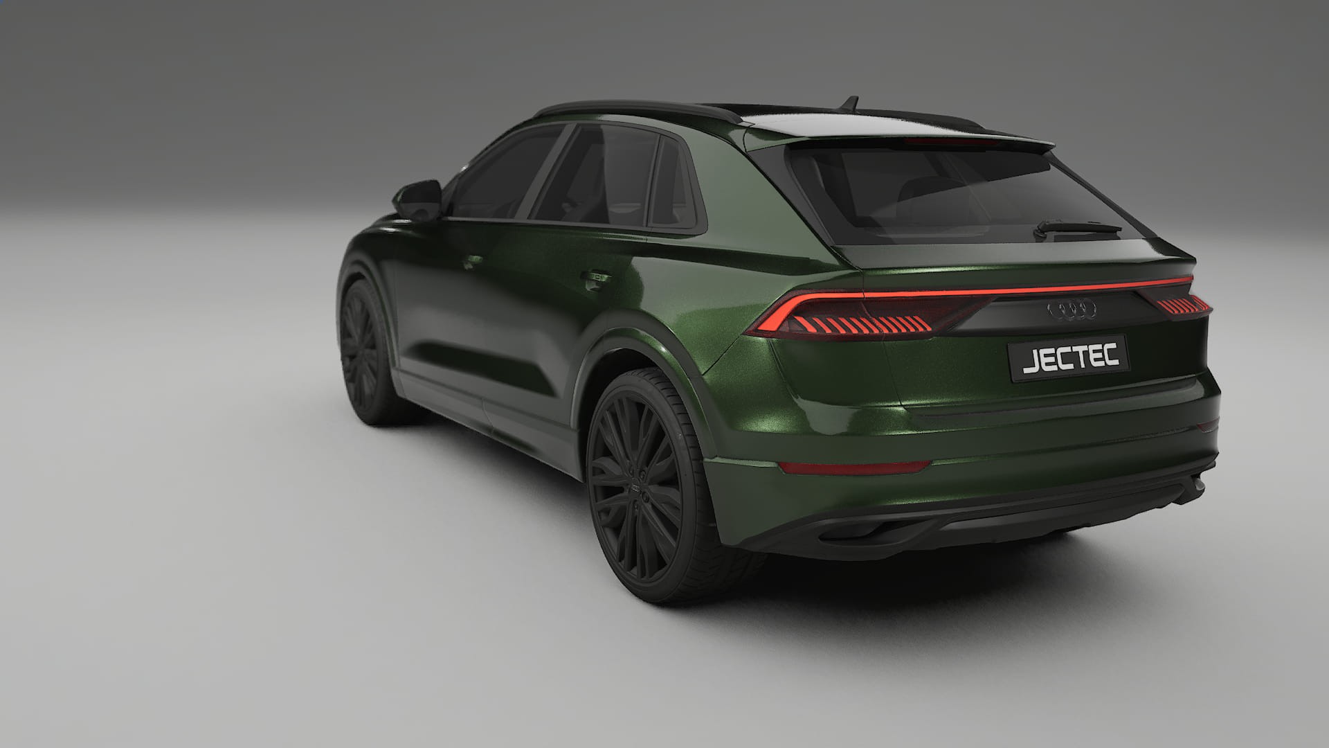 Audi Q8 F1 prefacelift pre LCI TPU Lackschutzfolie | LAGOON Farbwechsel PPF – Komplett-Vorgeschnittener Kit
