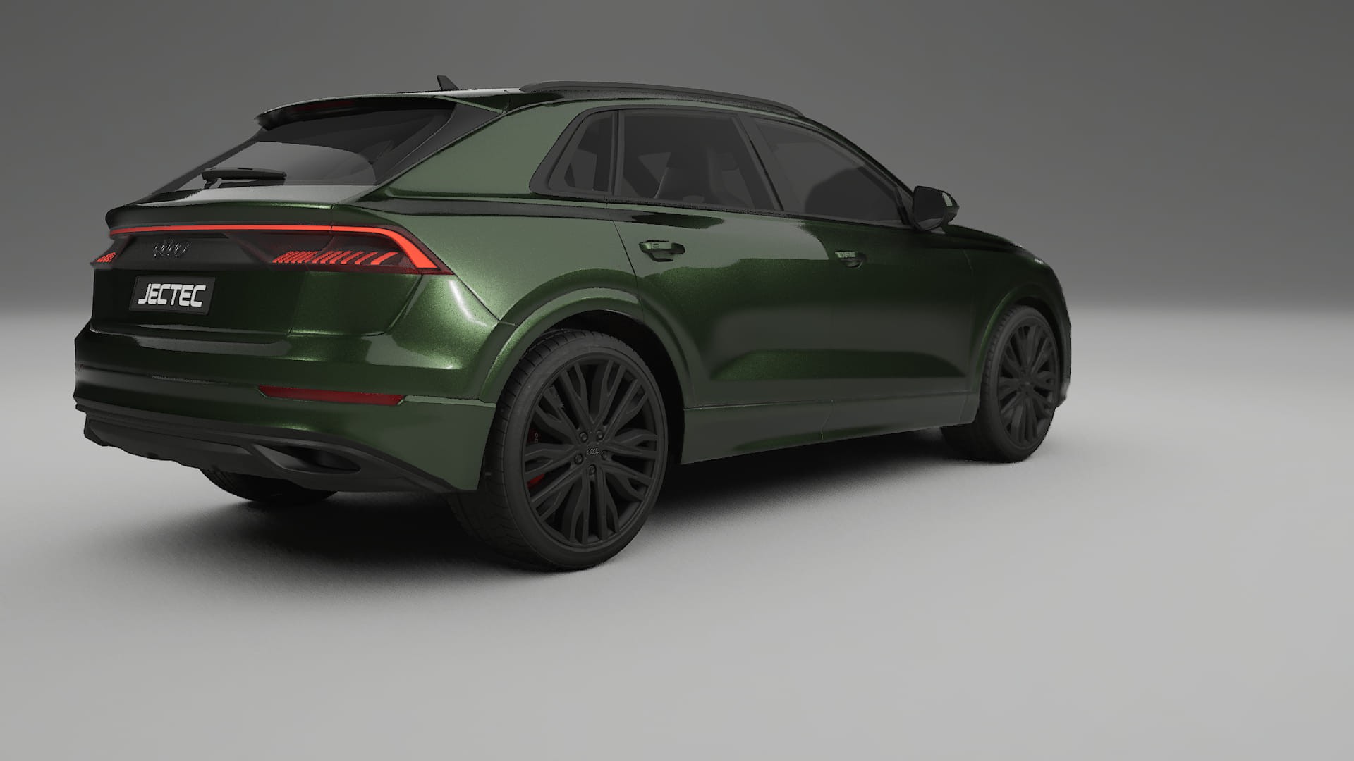 Audi Q8 F1 prefacelift pre LCI TPU Lackschutzfolie | LAGOON Farbwechsel PPF – Komplett-Vorgeschnittener Kit